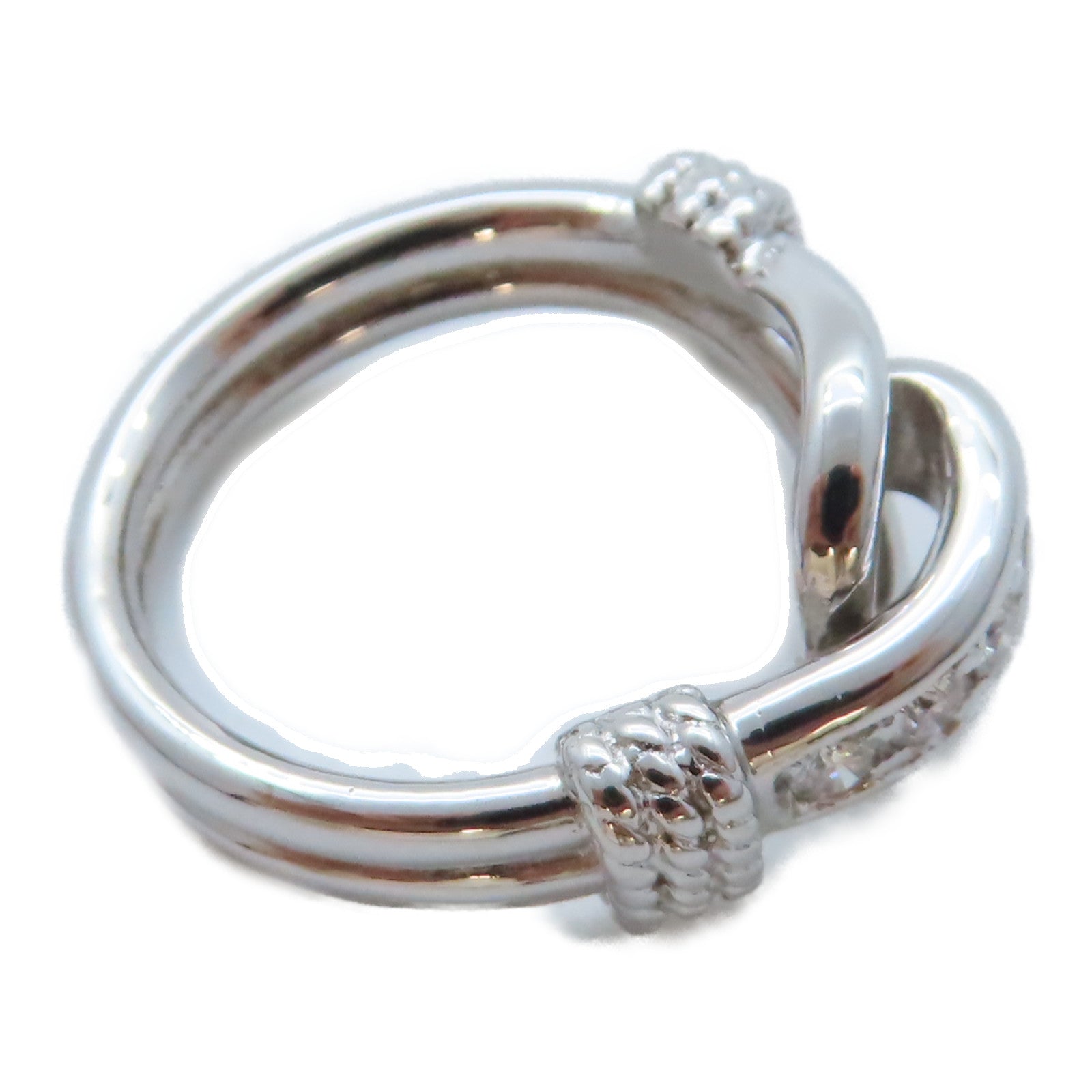 JEWELRY 18K白金/Diamond Ring 0.21ct5