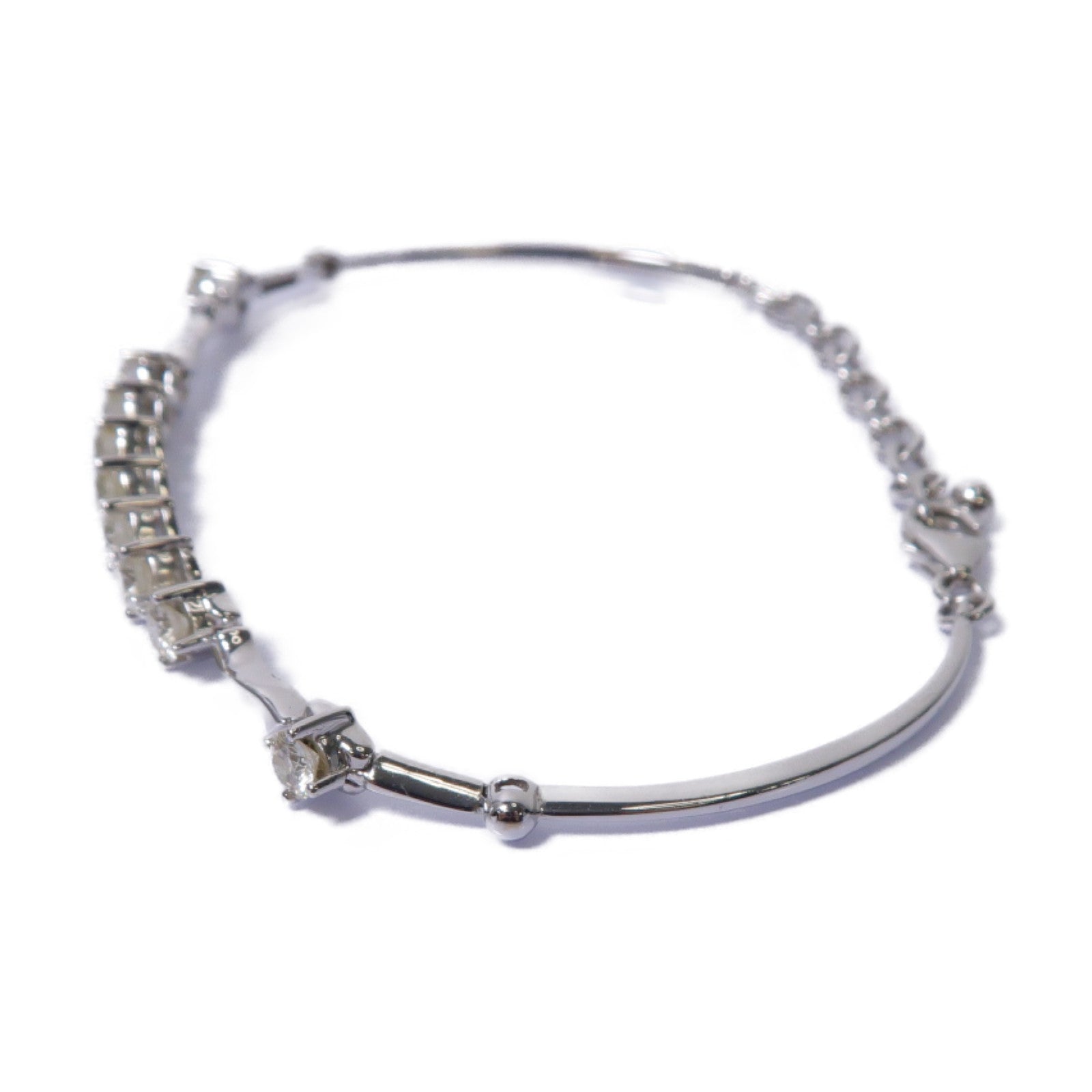 JEWELRY 【激減優惠】18K白金Diamond Bracelet 1.44ct鑽石手鏈