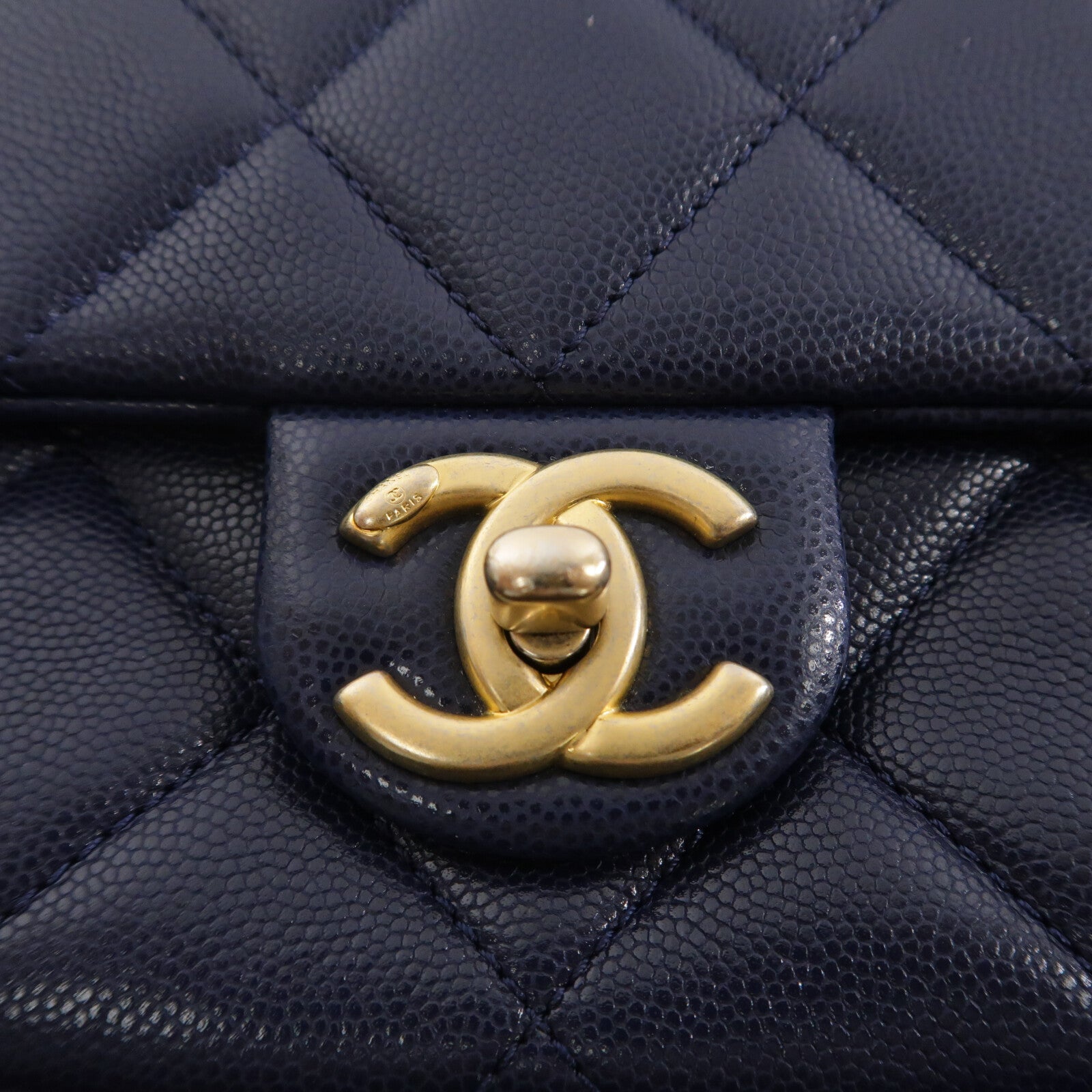 CHANEL 牛皮皮革Chain Shoulder鏈帶肩背袋