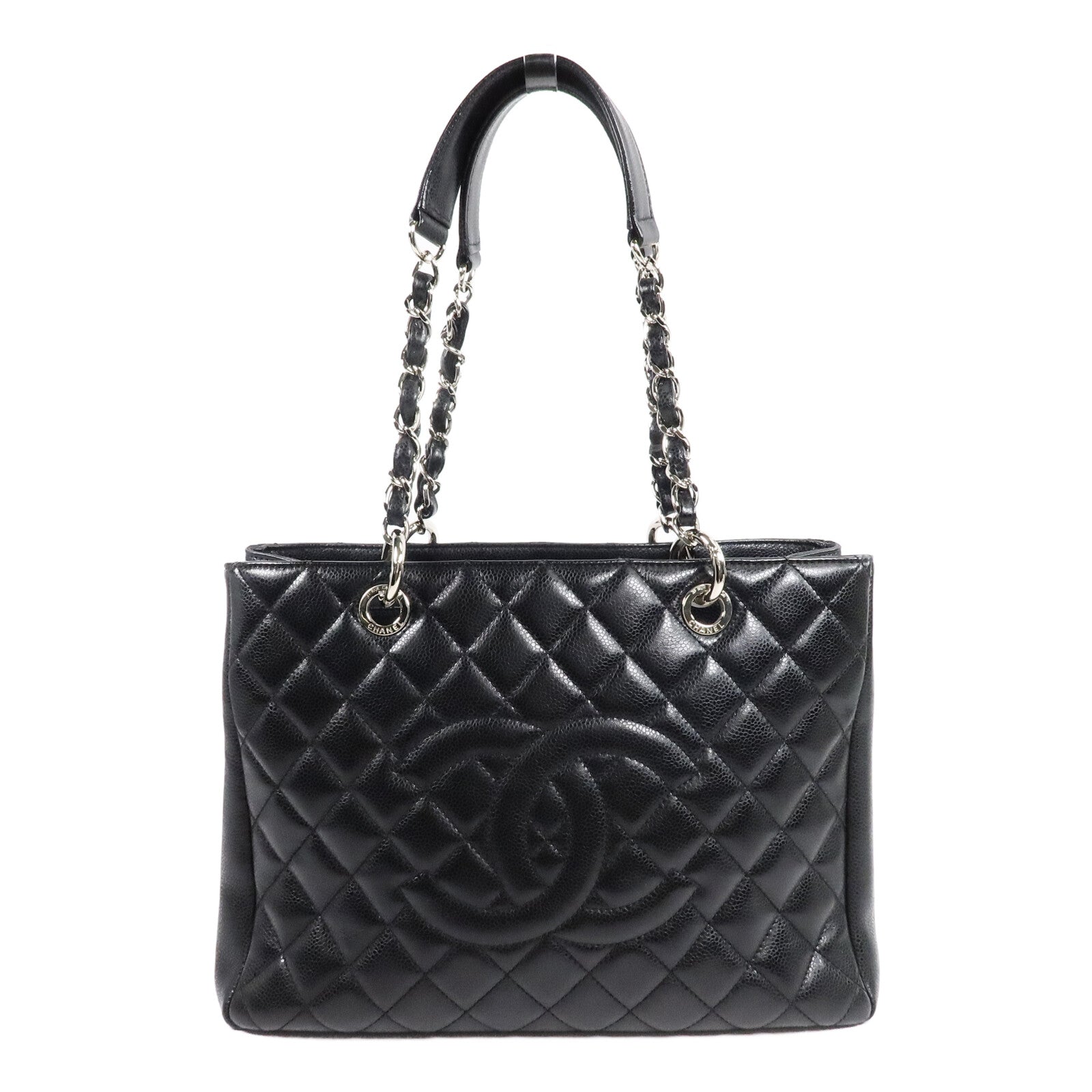 CHANEL GST Grand Shopping Tote Bag鏈帶肩背袋