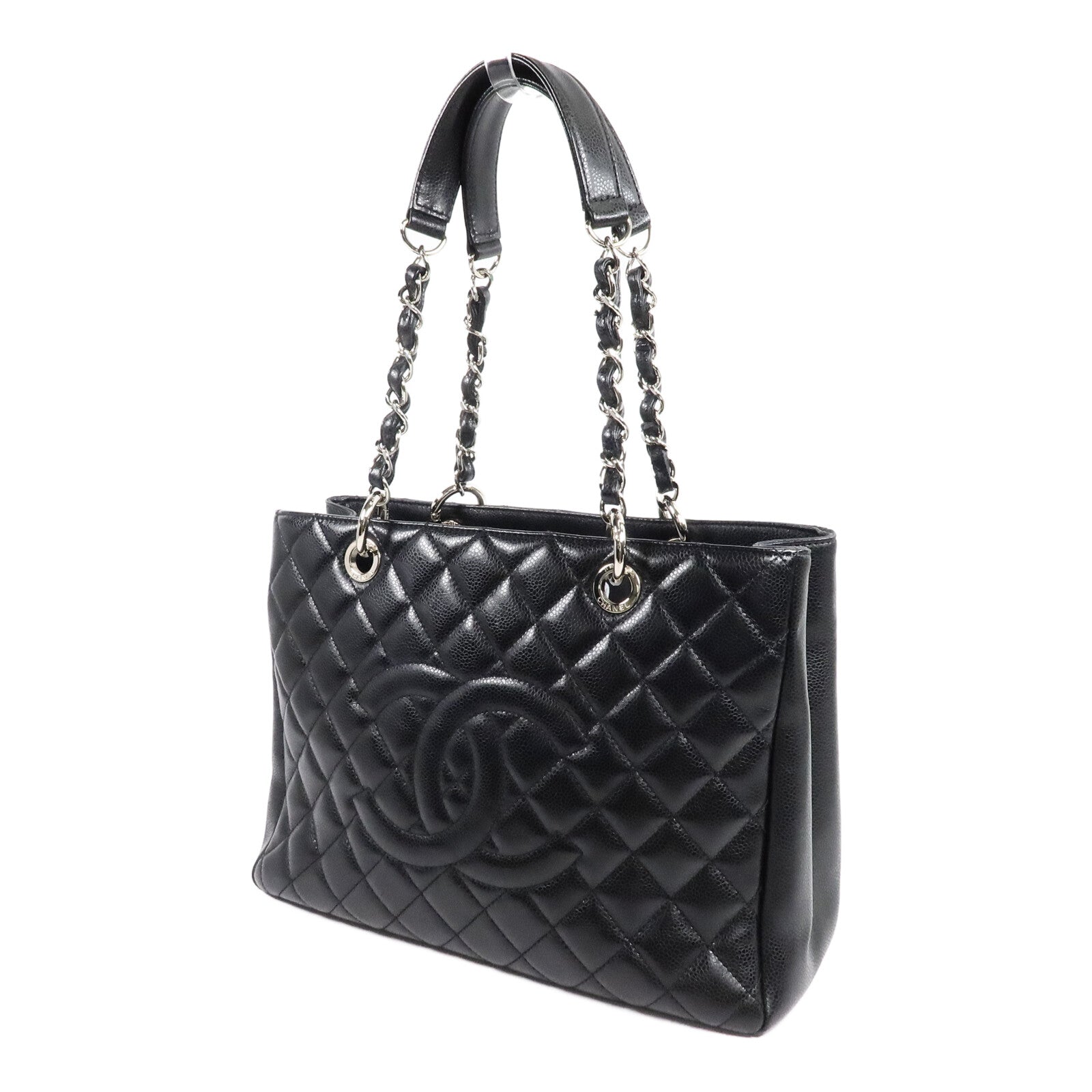 CHANEL GST Grand Shopping Tote Bag鏈帶肩背袋