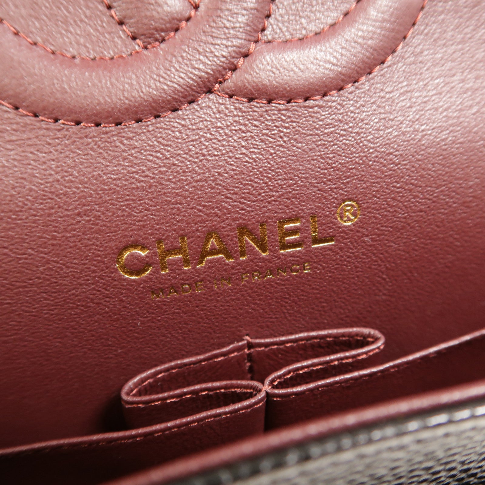 CHANEL 牛皮皮革Classic 25鏈帶肩背袋