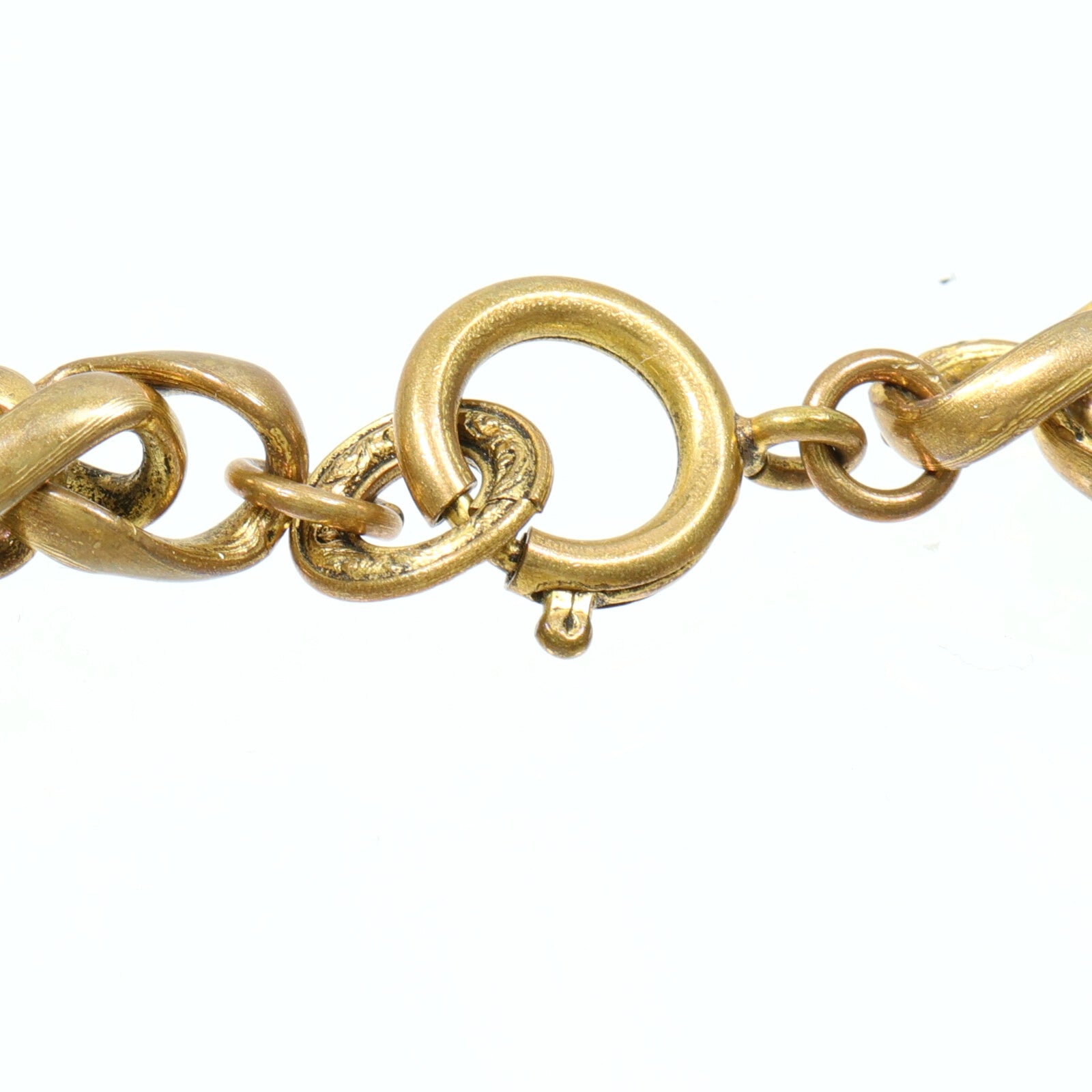 CHANEL 鍍金Vintage Crystal Necklace水晶項鏈