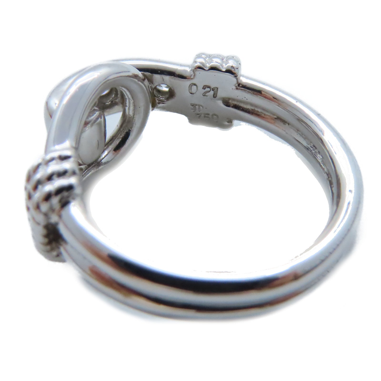JEWELRY 18K白金/Diamond Ring 0.21ct5