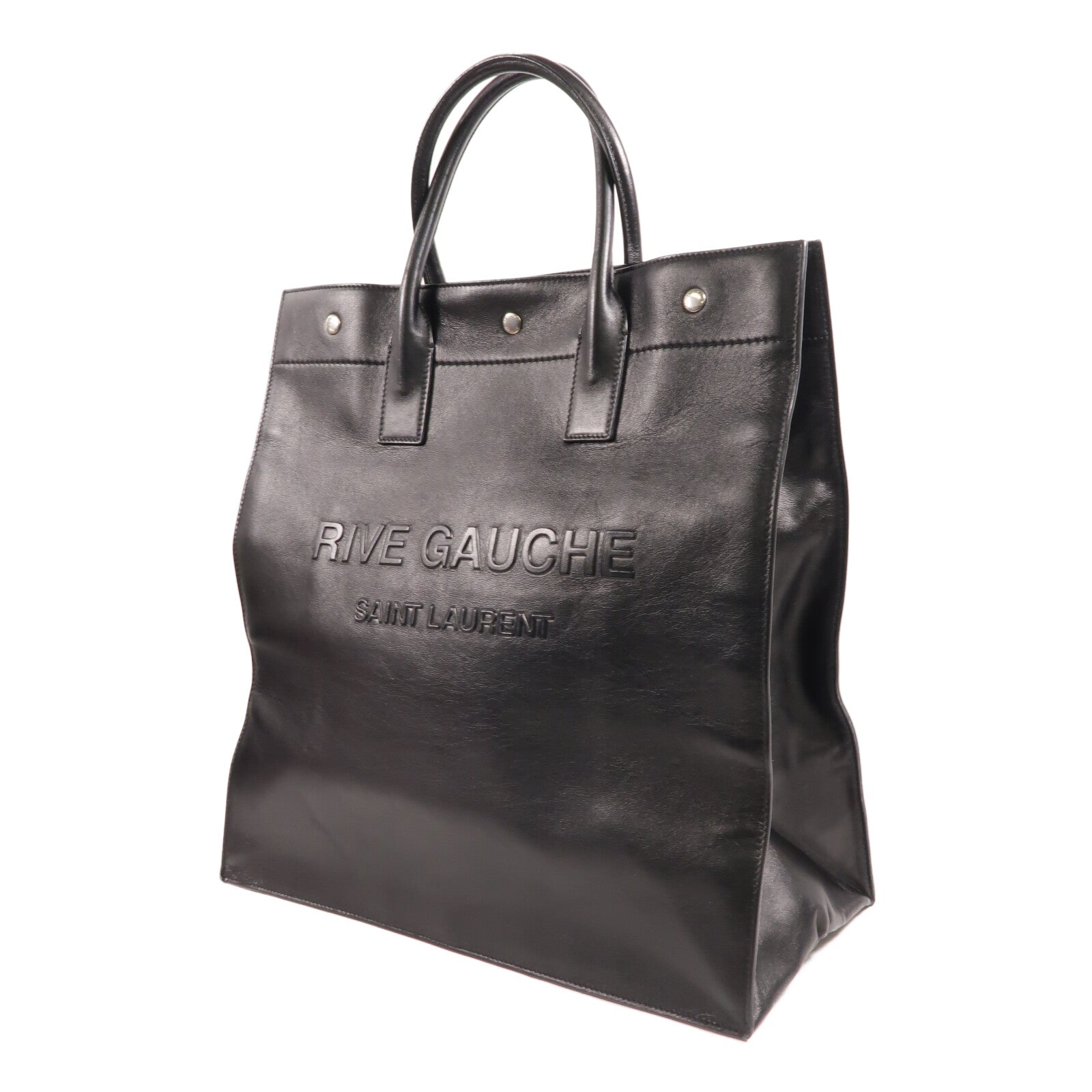 YVES SAINT LAURENT 牛皮皮革North South Rive Gauche Tote手挽袋