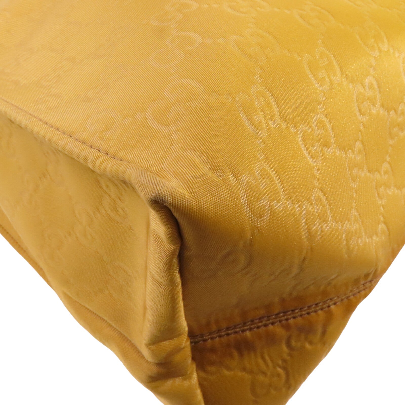 GUCCI 帆布Tote Bag銀扣手挽袋