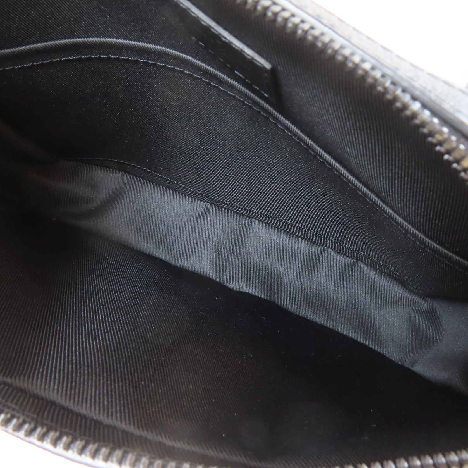 LOUIS VUITTON Monogram Shadow Trio Messenger黑扣肩背袋黑色