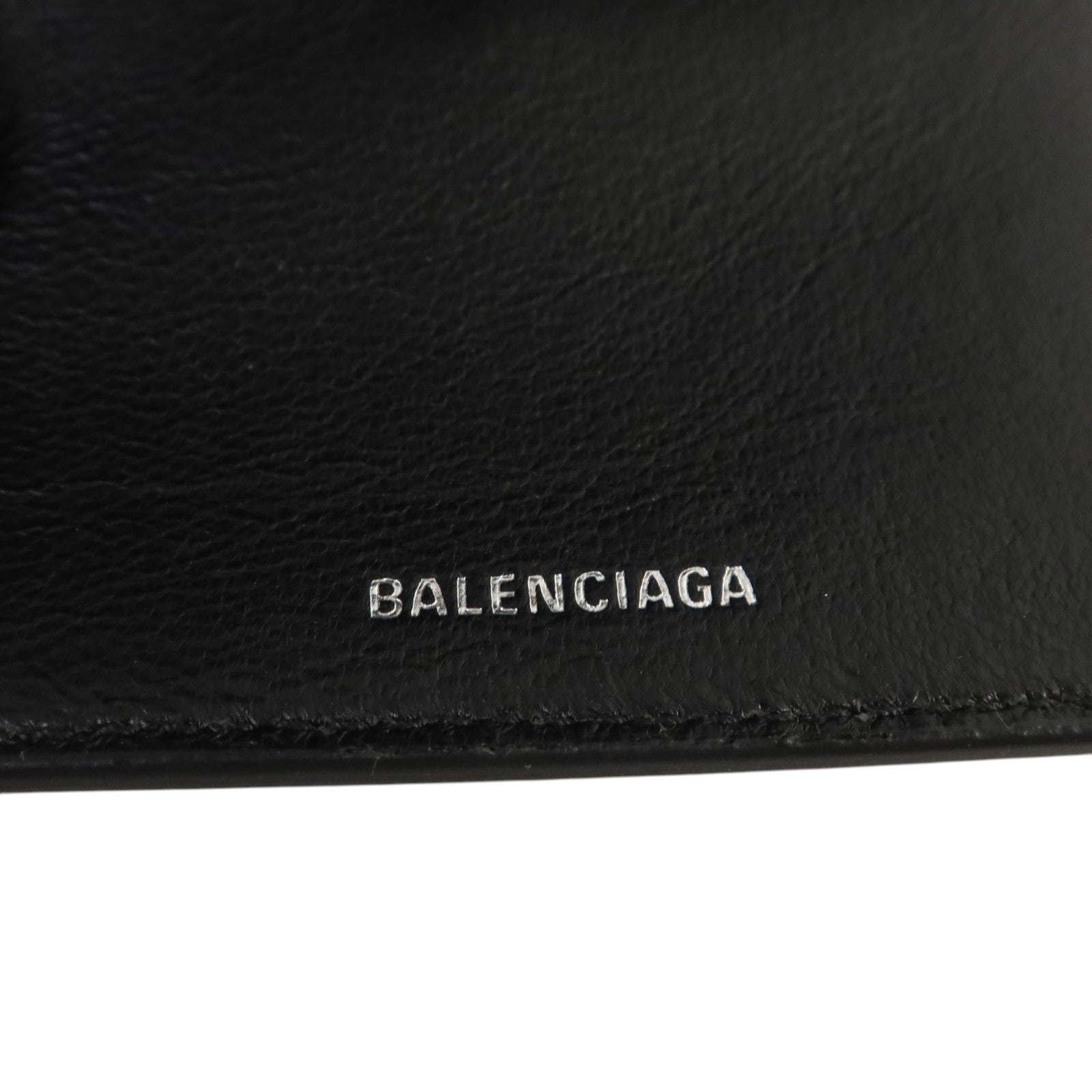 BALENCIAGA 牛皮皮革Mini Wallet on Chain金扣鏈帶肩背袋