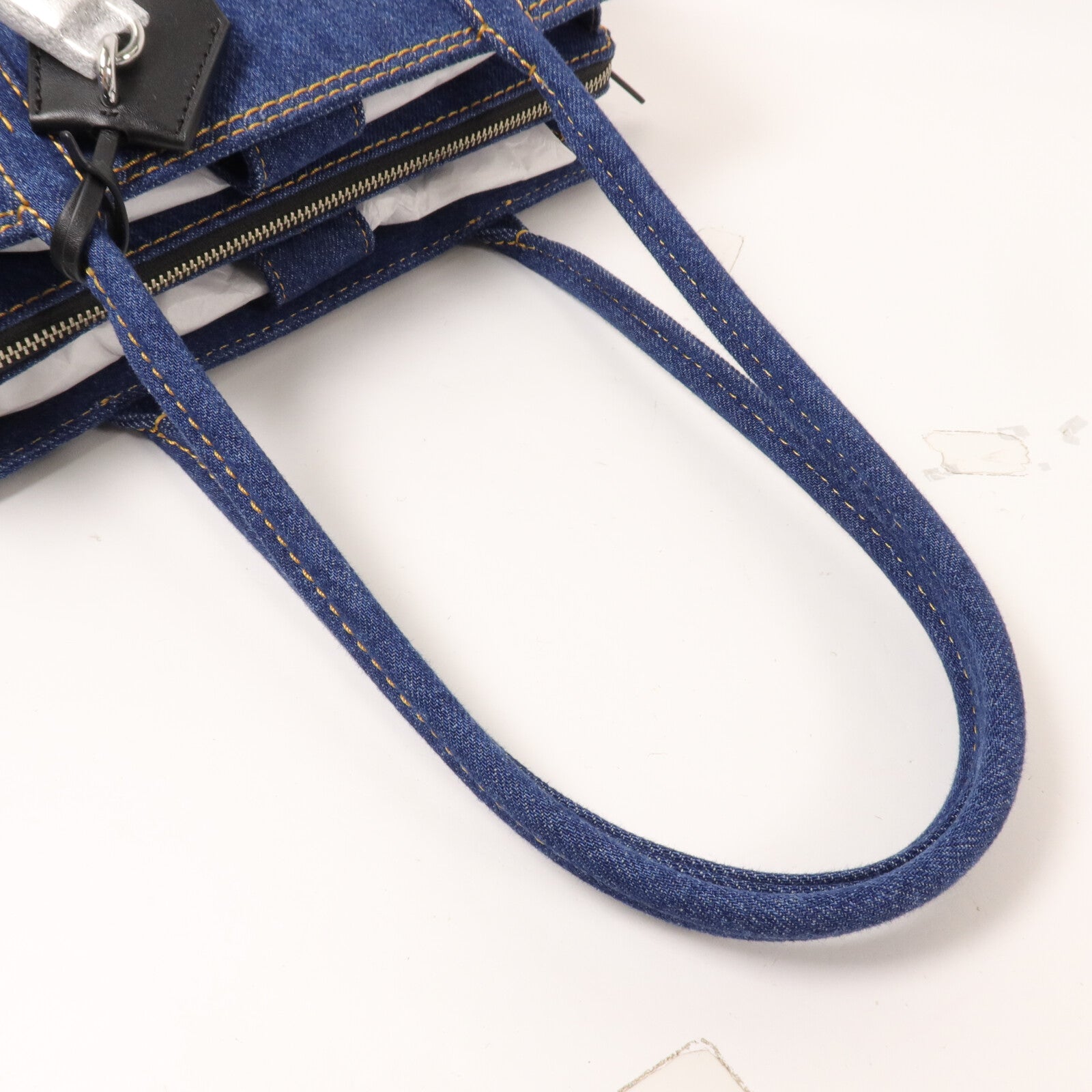 MARC JACOBS 牛仔布Logo Shoulder Bag肩背袋