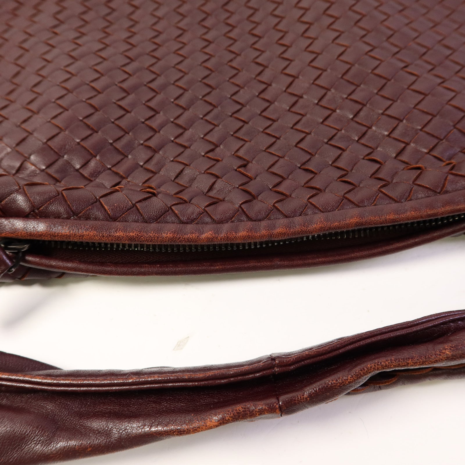 BOTTEGA VENETA 羊皮皮革Hobo Bag肩背袋