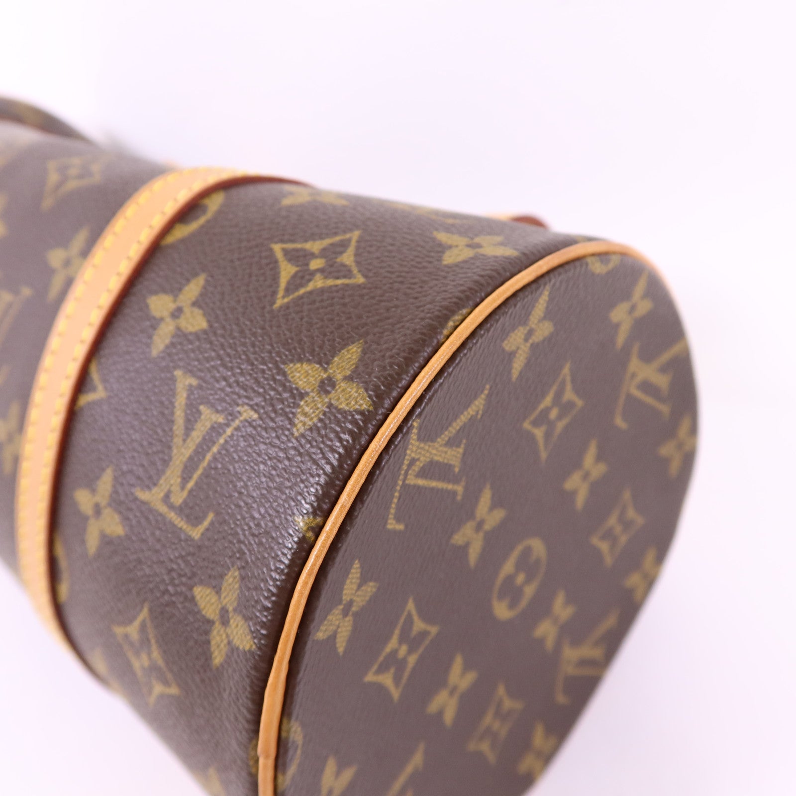 LOUIS VUITTON Monogram Papillon GM金扣手挽袋