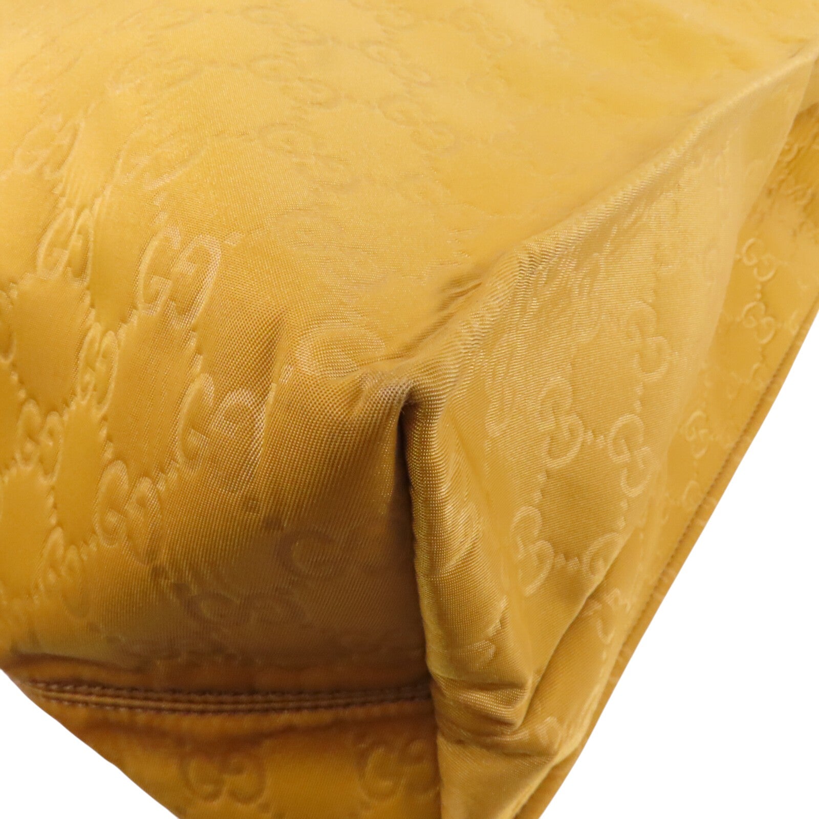 GUCCI 帆布Tote Bag銀扣手挽袋