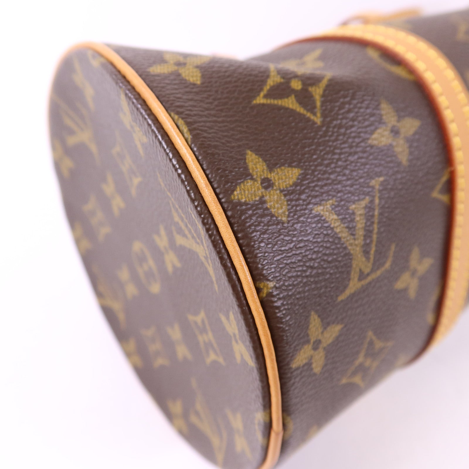 LOUIS VUITTON Monogram Papillon GM金扣手挽袋