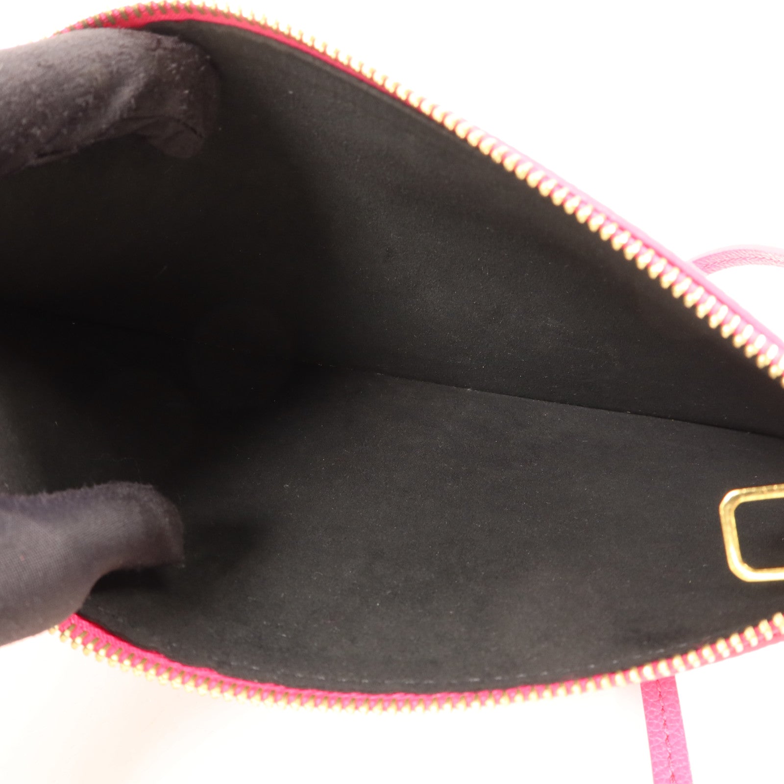 LOUIS VUITTON Monogram Empreinte Neverfull MM金扣手挽袋