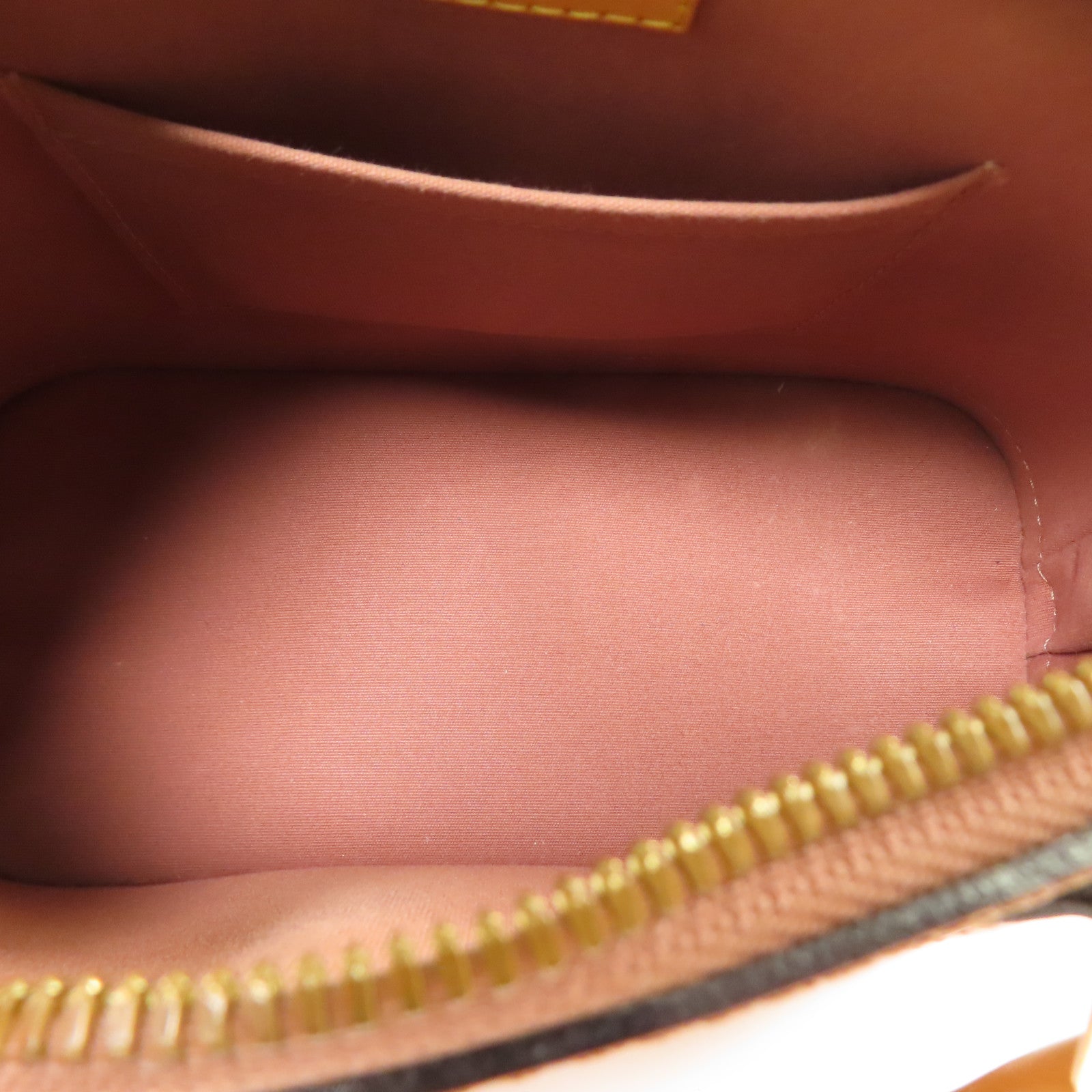 LOUIS VUITTON Monogram Vernis Alma BB金扣手挽肩背兩用袋