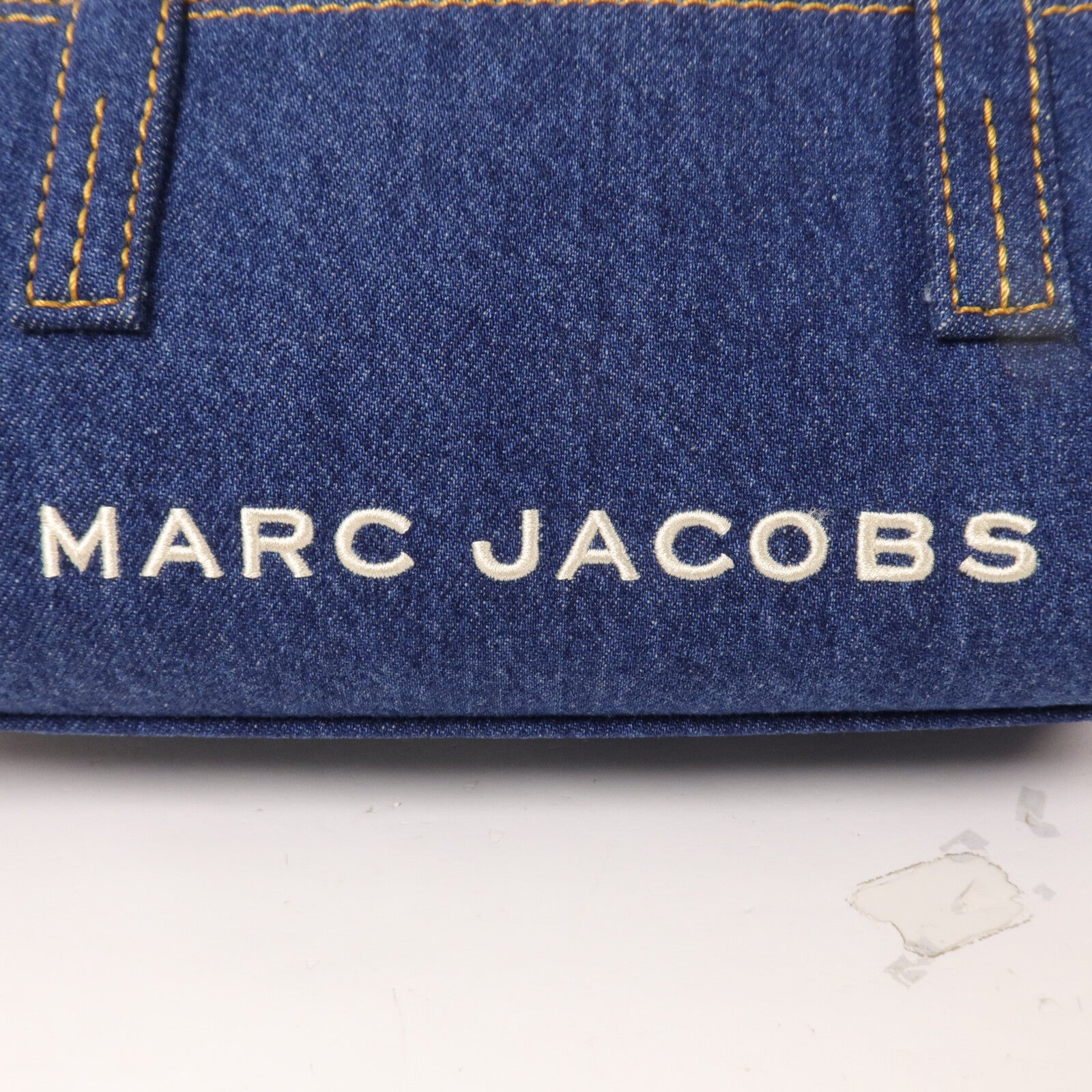 MARC JACOBS 牛仔布Logo Shoulder Bag肩背袋