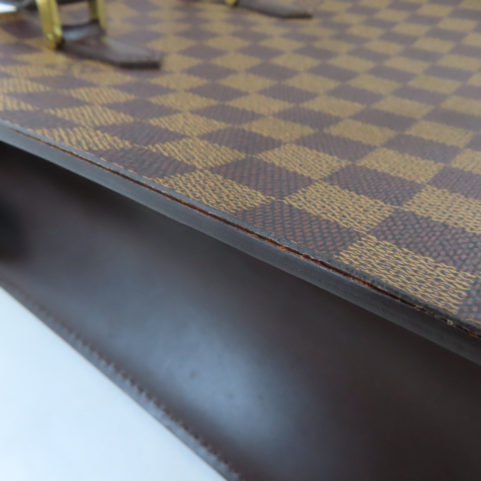 LOUIS VUITTON LV GHW Venice PM Handbag Shoulder Tote Bag N51145 Damier Brown