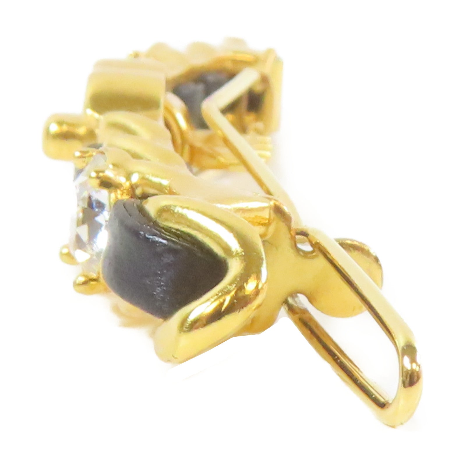 CHANEL 金屬Hair Clip髮夾金色/黑色