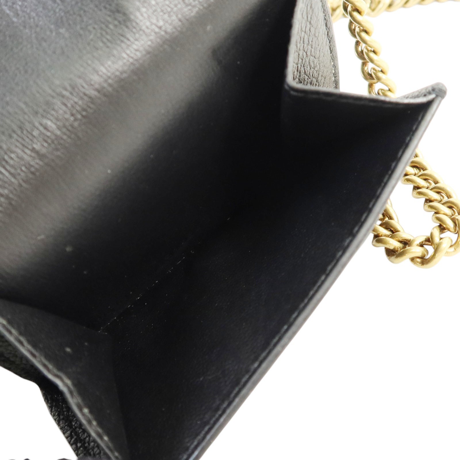 BALENCIAGA 牛皮皮革Mini Wallet on Chain金扣鏈帶肩背袋