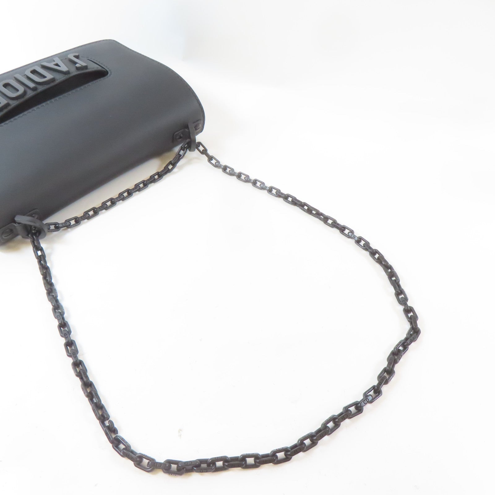 Dior 【激減優惠】牛皮皮革J'odior So Black鏈帶肩背袋黑色