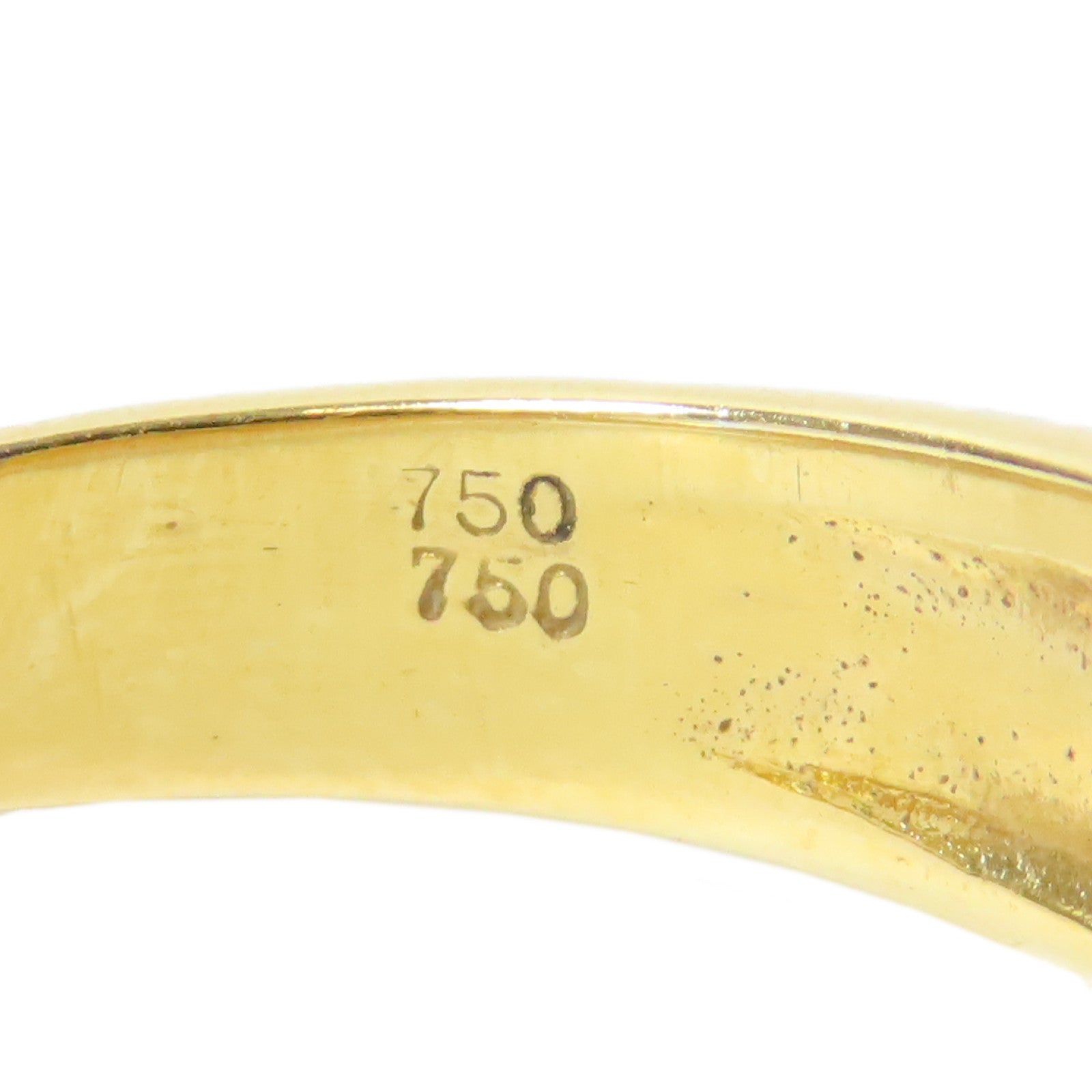 JEWELRY 【激減優惠】18K黃金Diamond Ring4.3g鑽石戒指US#6.75