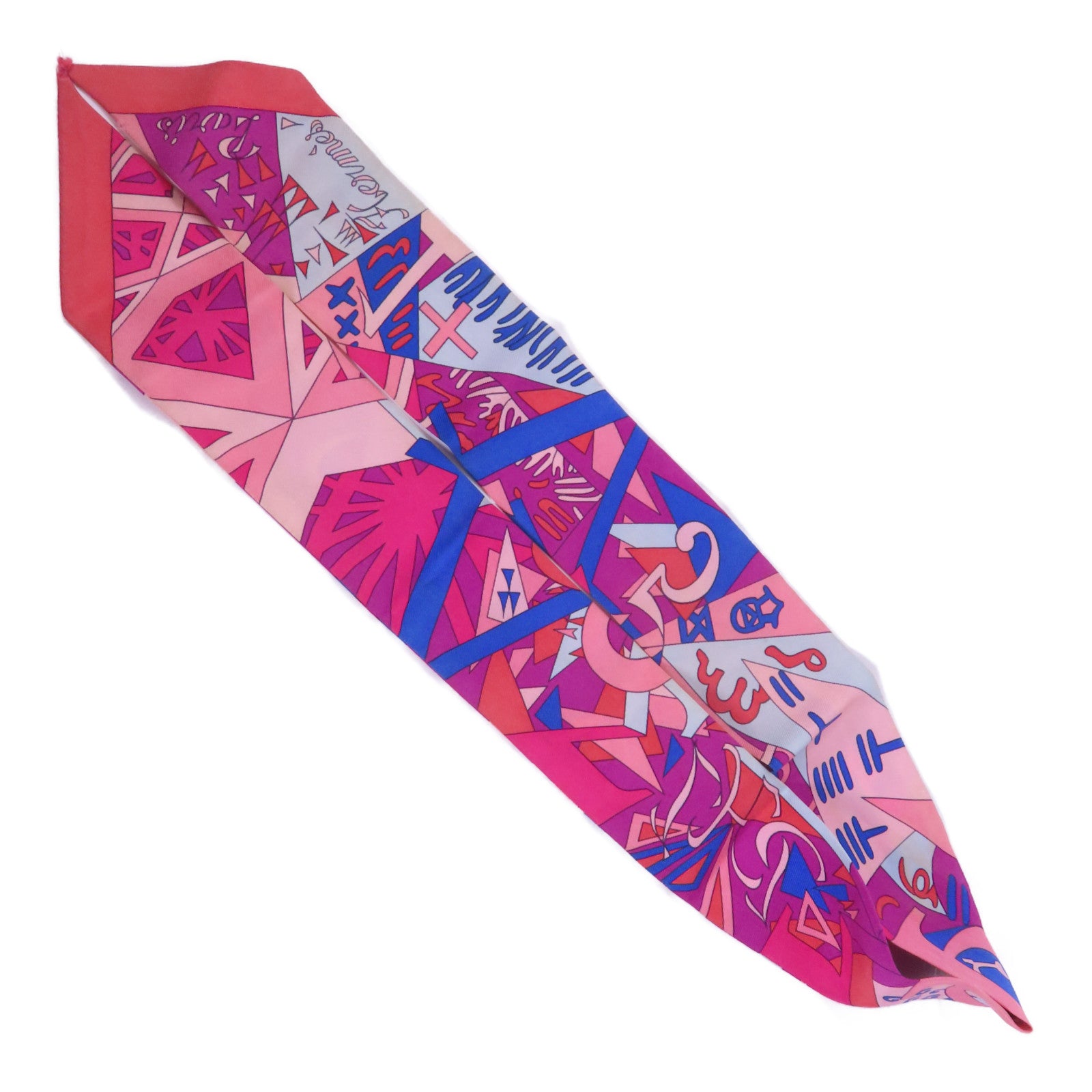 HERMES 絲質Twilly絲巾