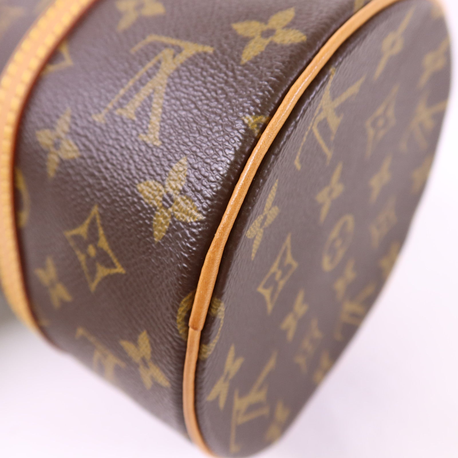 LOUIS VUITTON Monogram Papillon GM金扣手挽袋