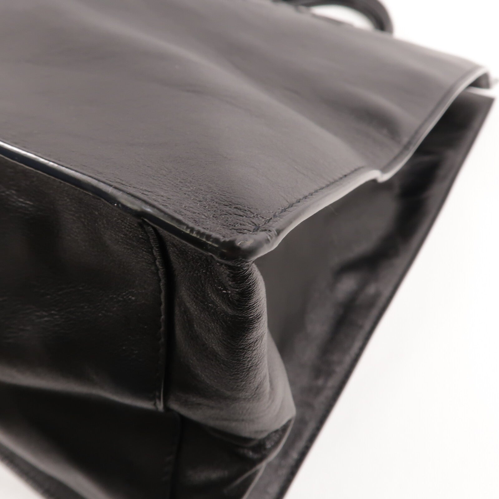 YVES SAINT LAURENT 牛皮皮革North South Rive Gauche Tote手挽袋