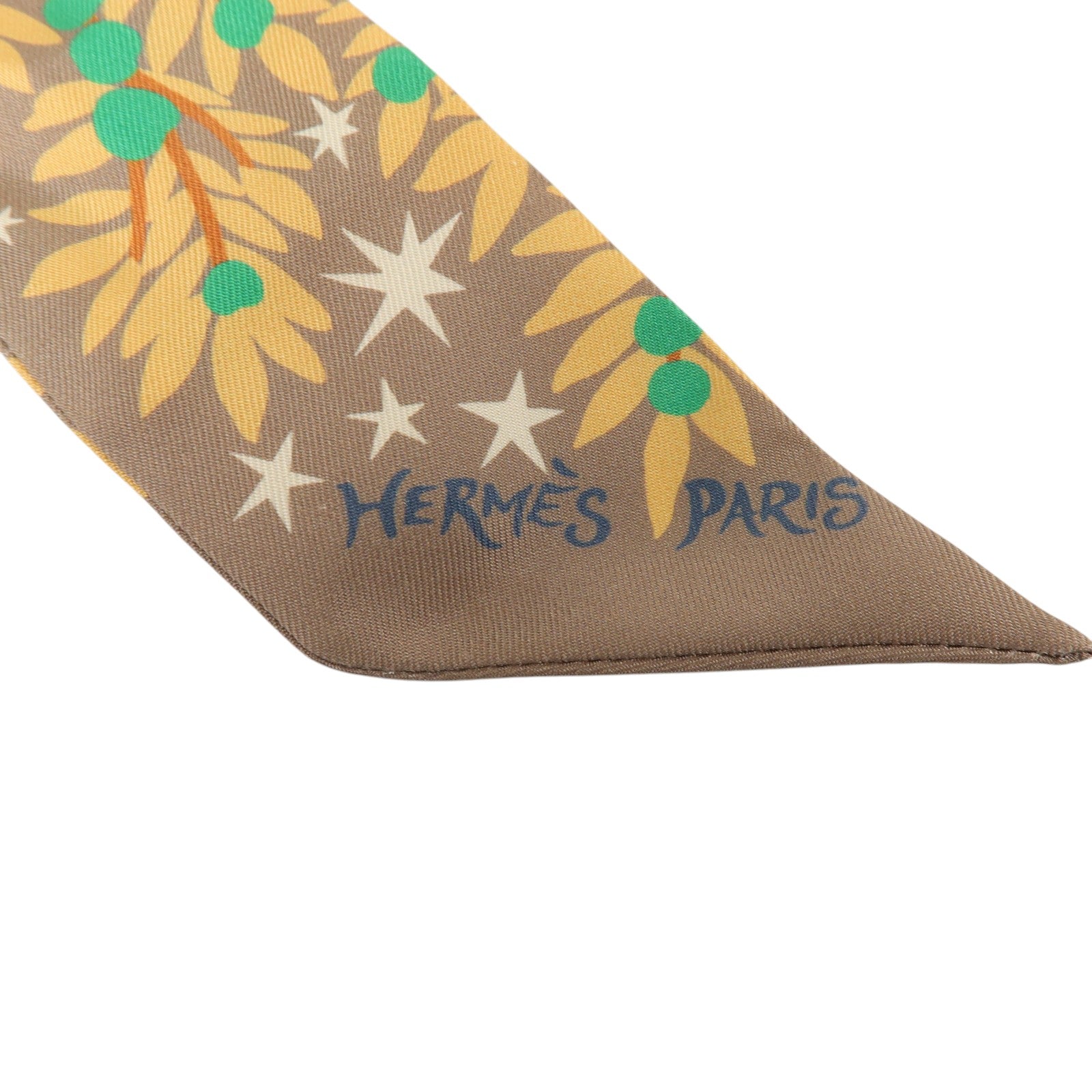 HERMES 絲質Twilly絲巾