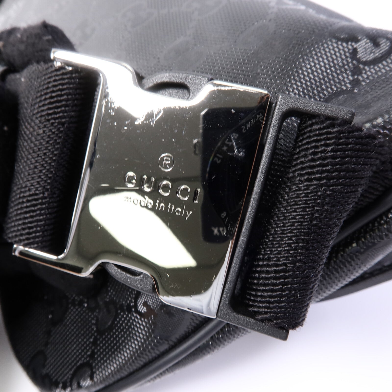GUCCI 塗層帆布GG Imprime Waist Bag腰包