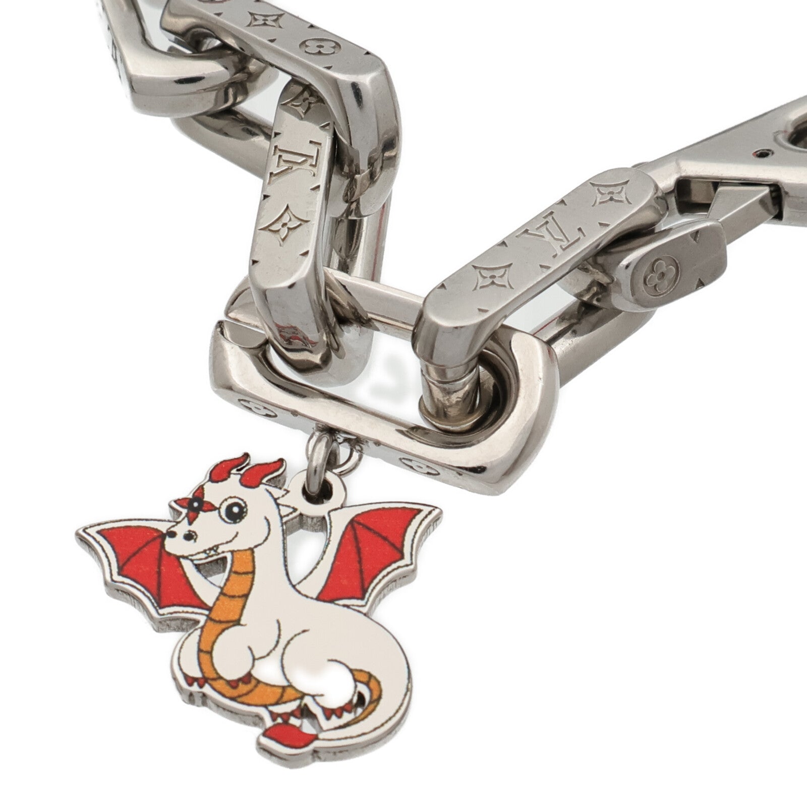 LOUIS VUITTON PVC/金屬Chain Necklace項鍊