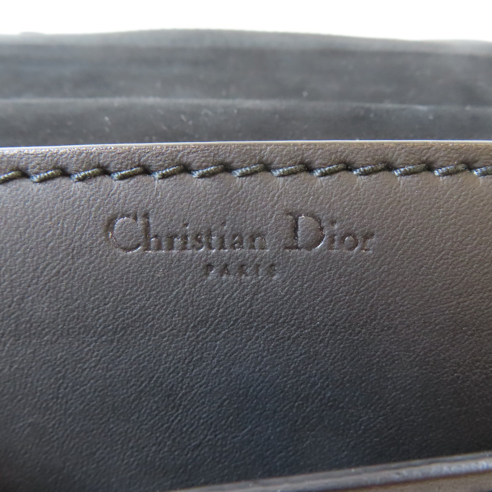 Dior 【激減優惠】牛皮皮革J'odior So Black鏈帶肩背袋黑色