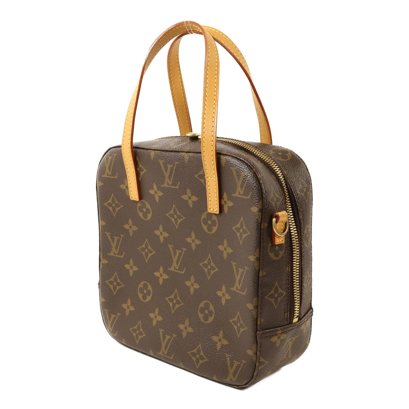 LOUIS VUITTON Monogram Spontini金扣手挽袋