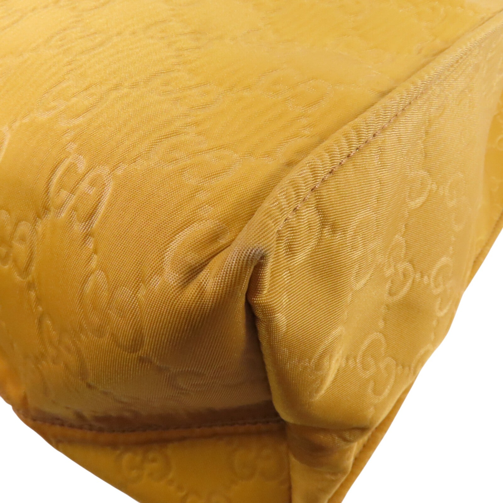 GUCCI 帆布Tote Bag銀扣手挽袋