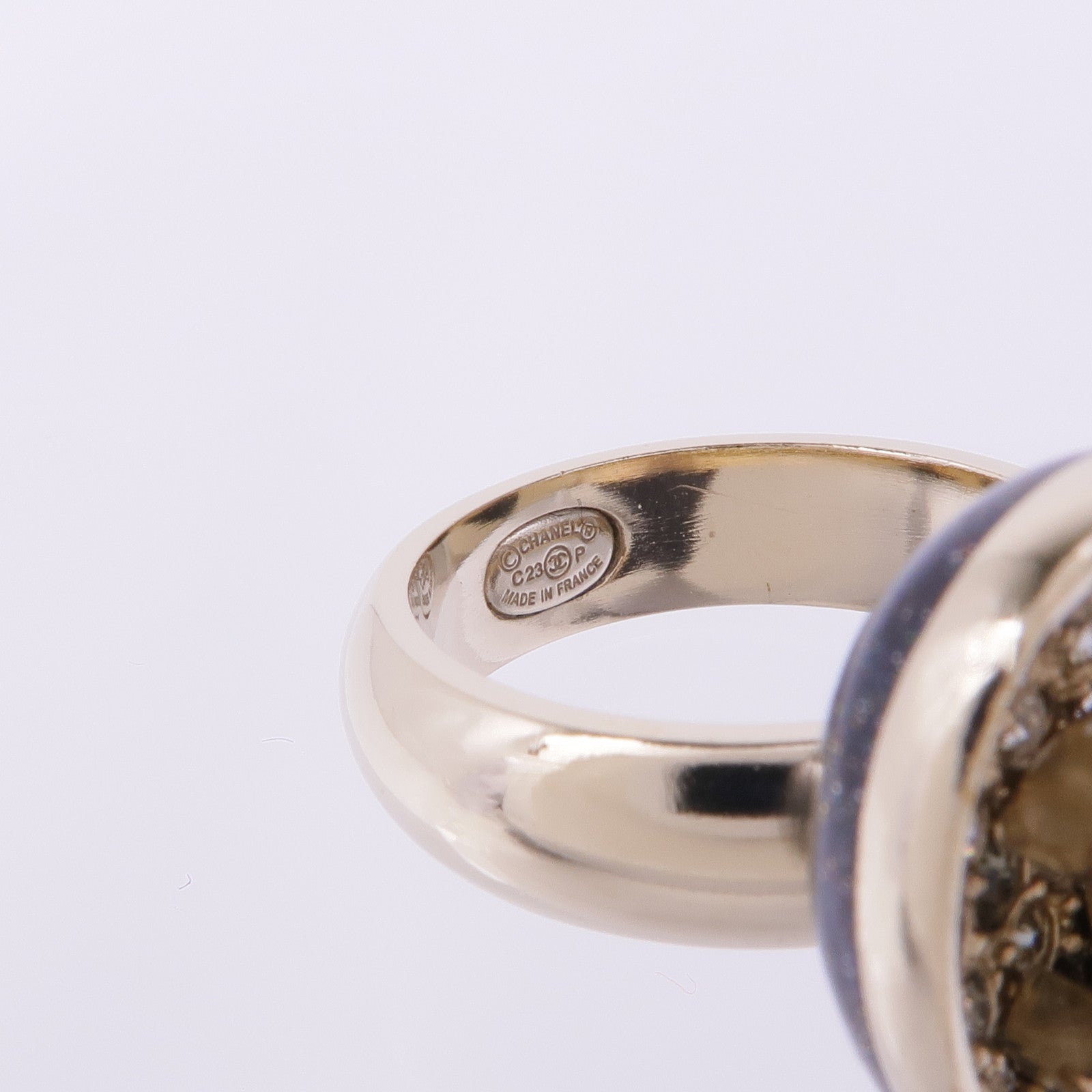 CHANEL 金屬Ring戒指US#6