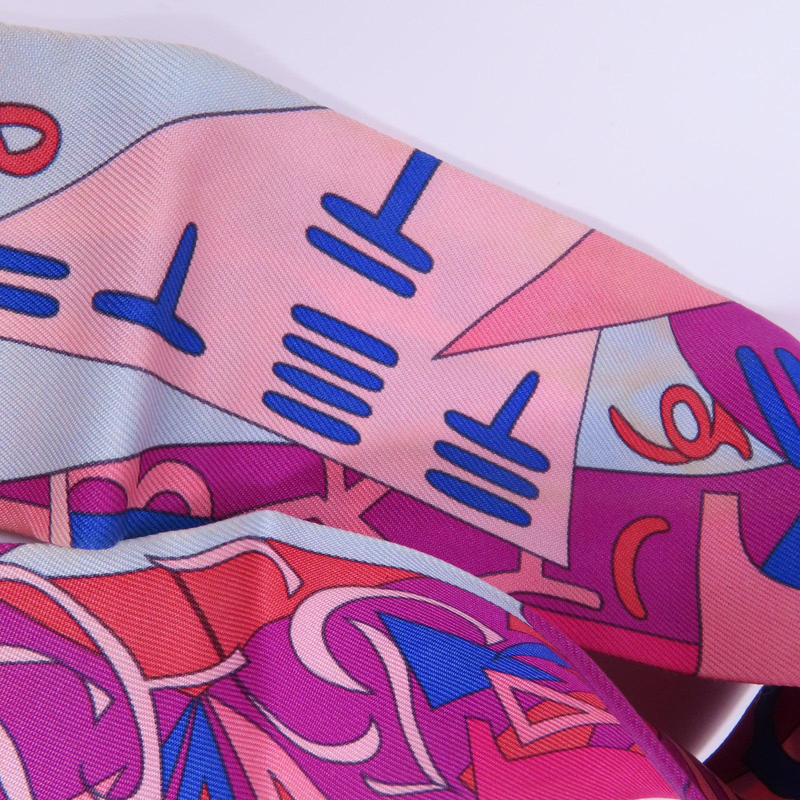 HERMES 絲質Twilly絲巾