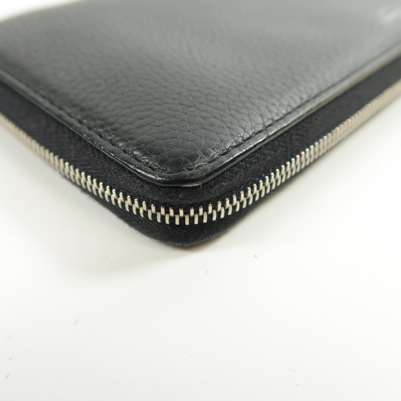 CELINE 牛皮皮革Long Wallet銀扣長錢包