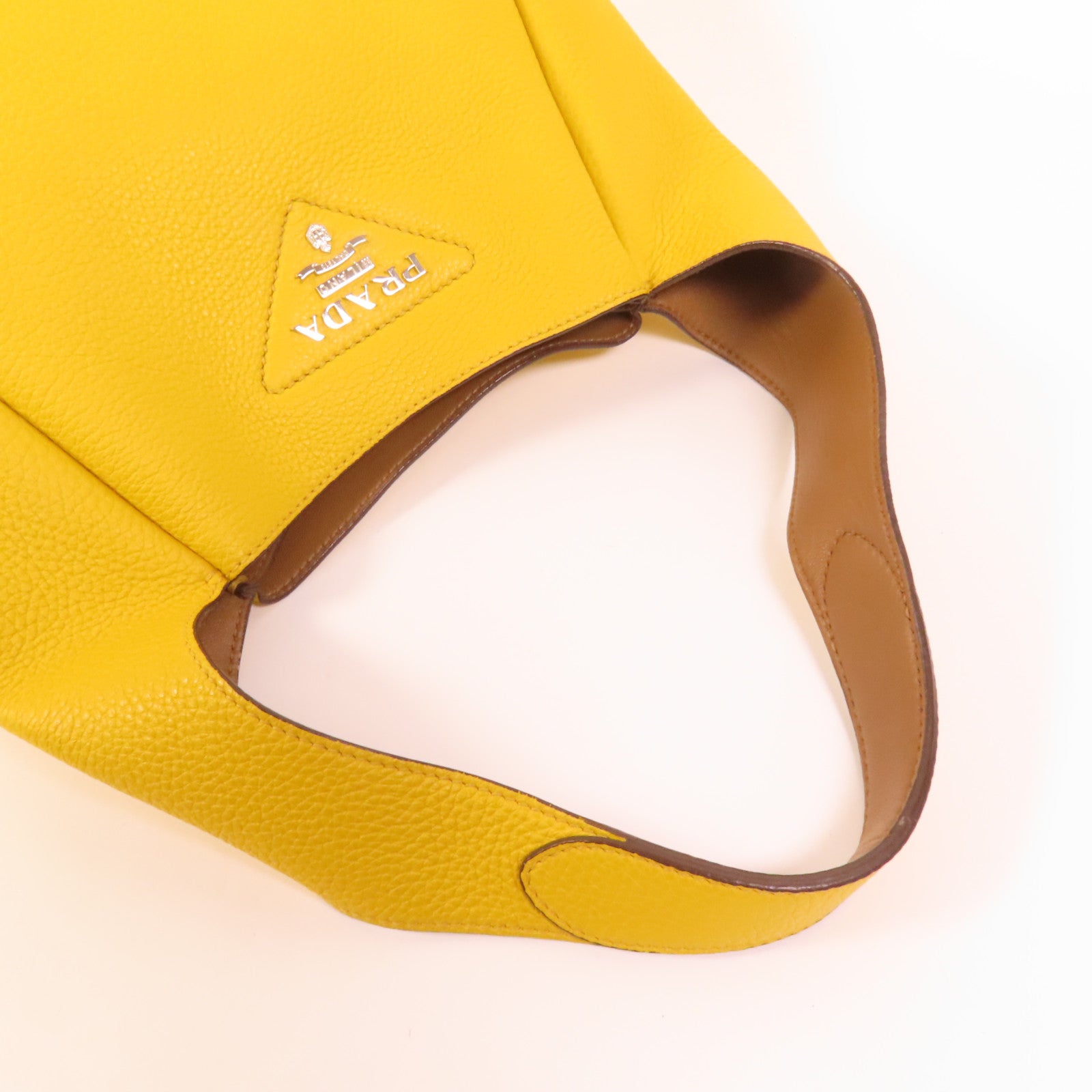 PRADA 牛皮皮革Hobo手挽袋