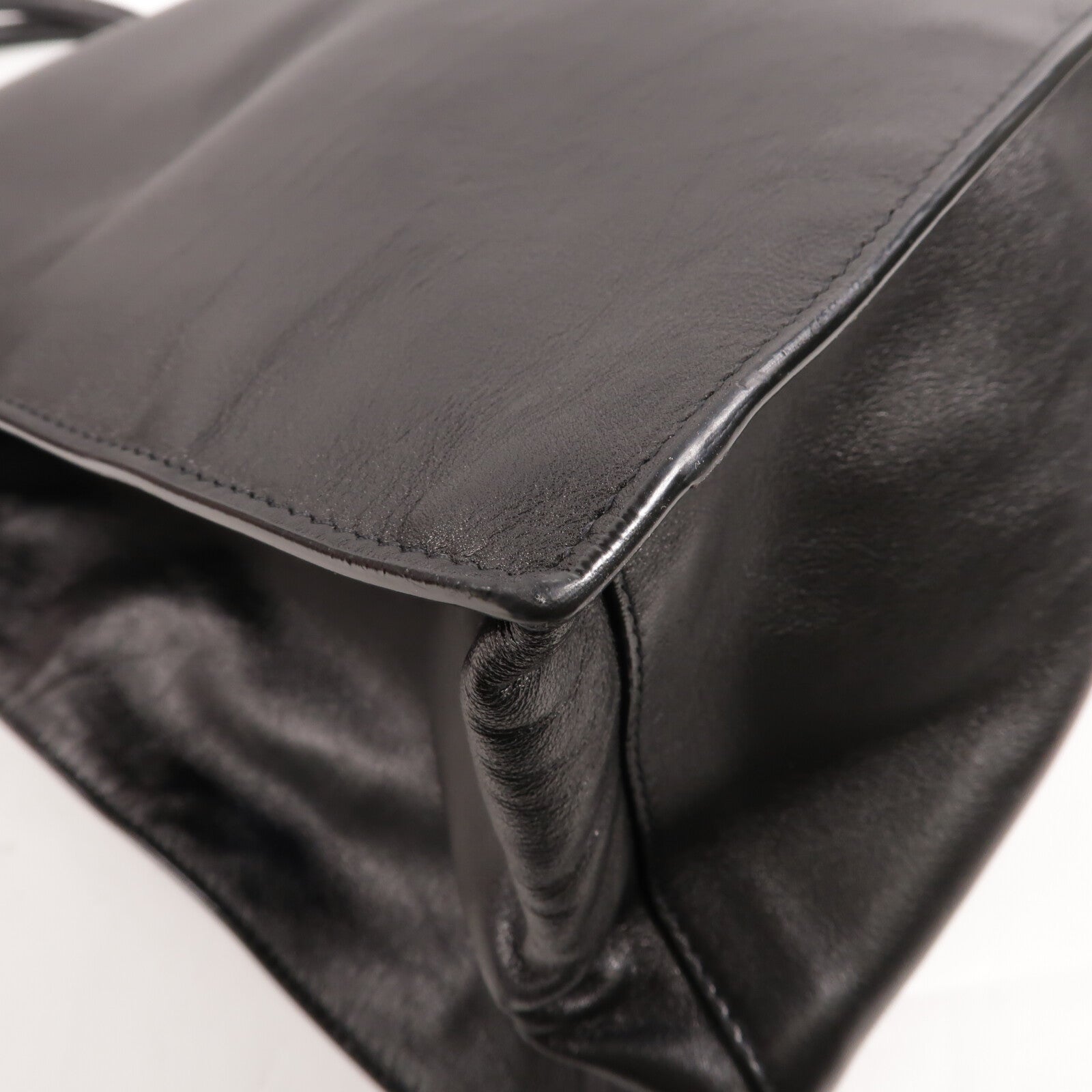 YVES SAINT LAURENT 牛皮皮革North South Rive Gauche Tote手挽袋