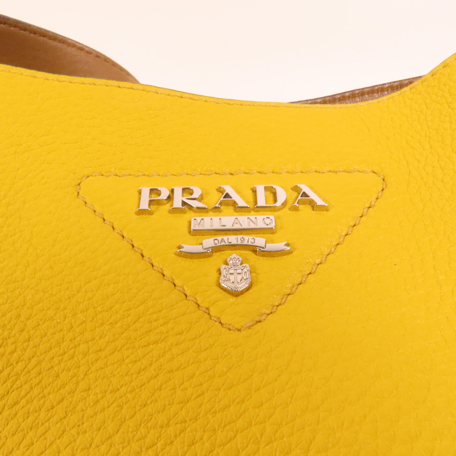 PRADA 牛皮皮革Hobo手挽袋