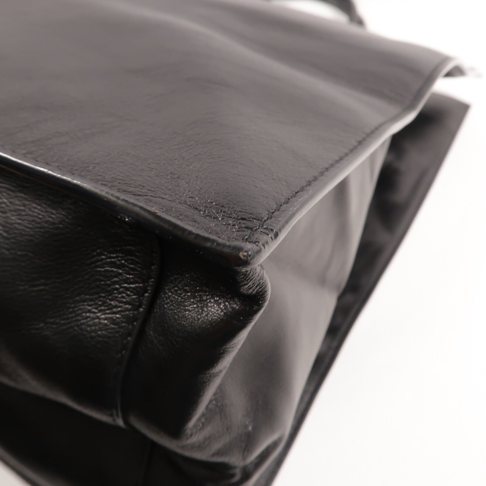 YVES SAINT LAURENT 牛皮皮革North South Rive Gauche Tote手挽袋