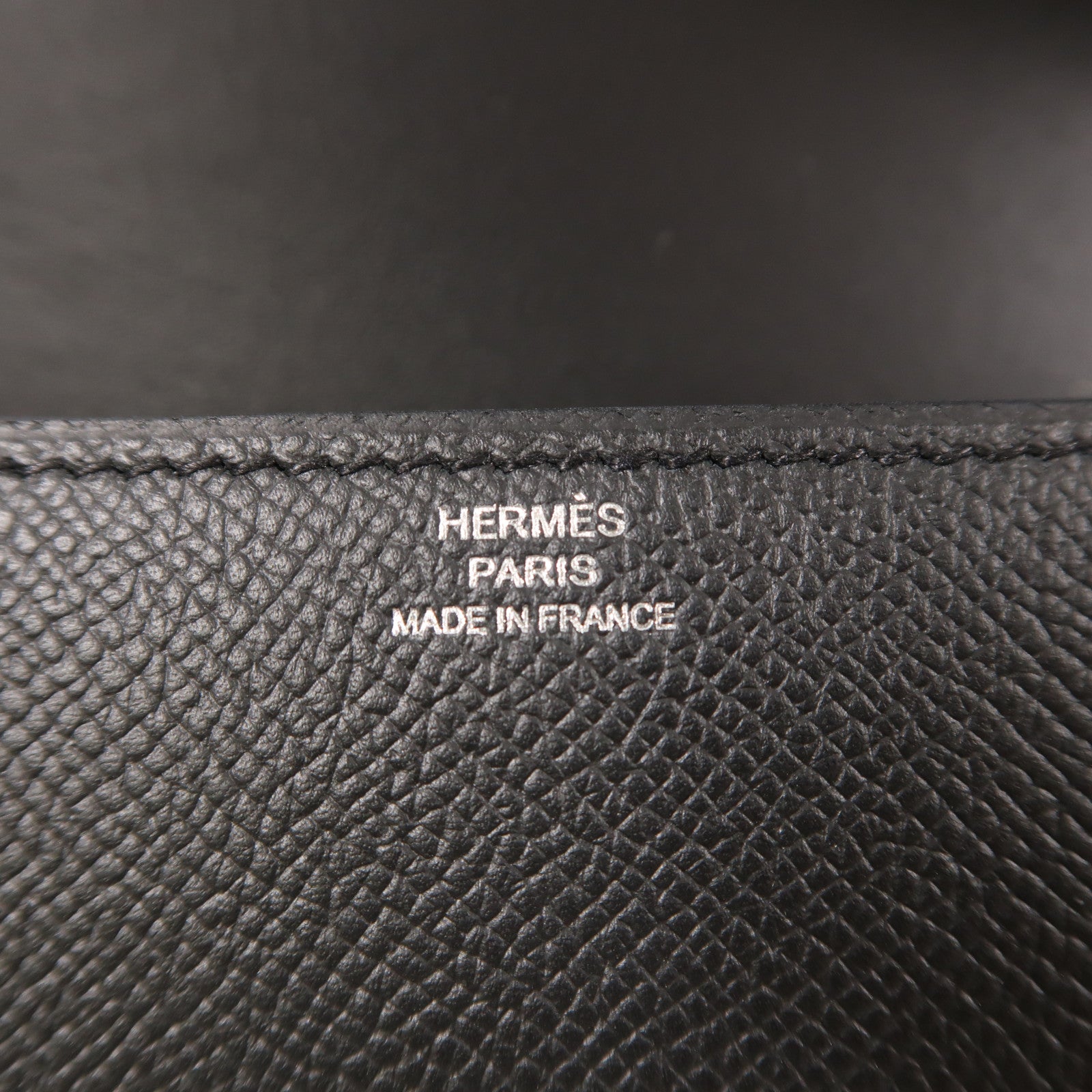 HERMES 【激減優惠】Epsom皮革Constance Elan銀扣肩背袋