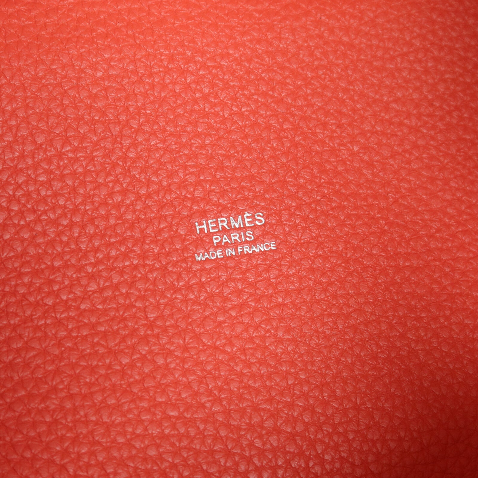 HERMES Taurillion Clemence皮革Picotin PM手挽袋Rose Texas