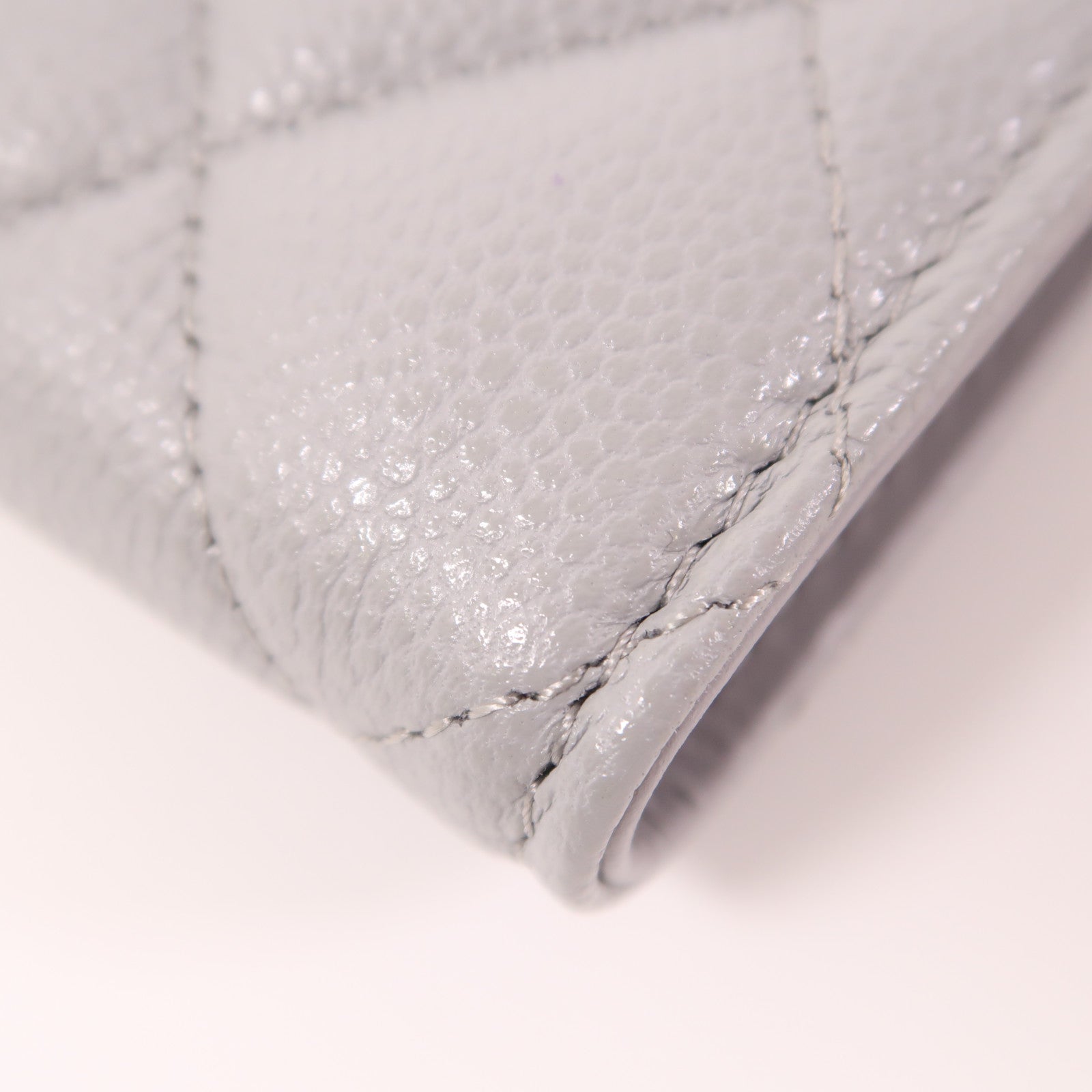 CHANEL 牛皮皮革Wallet金扣錢包