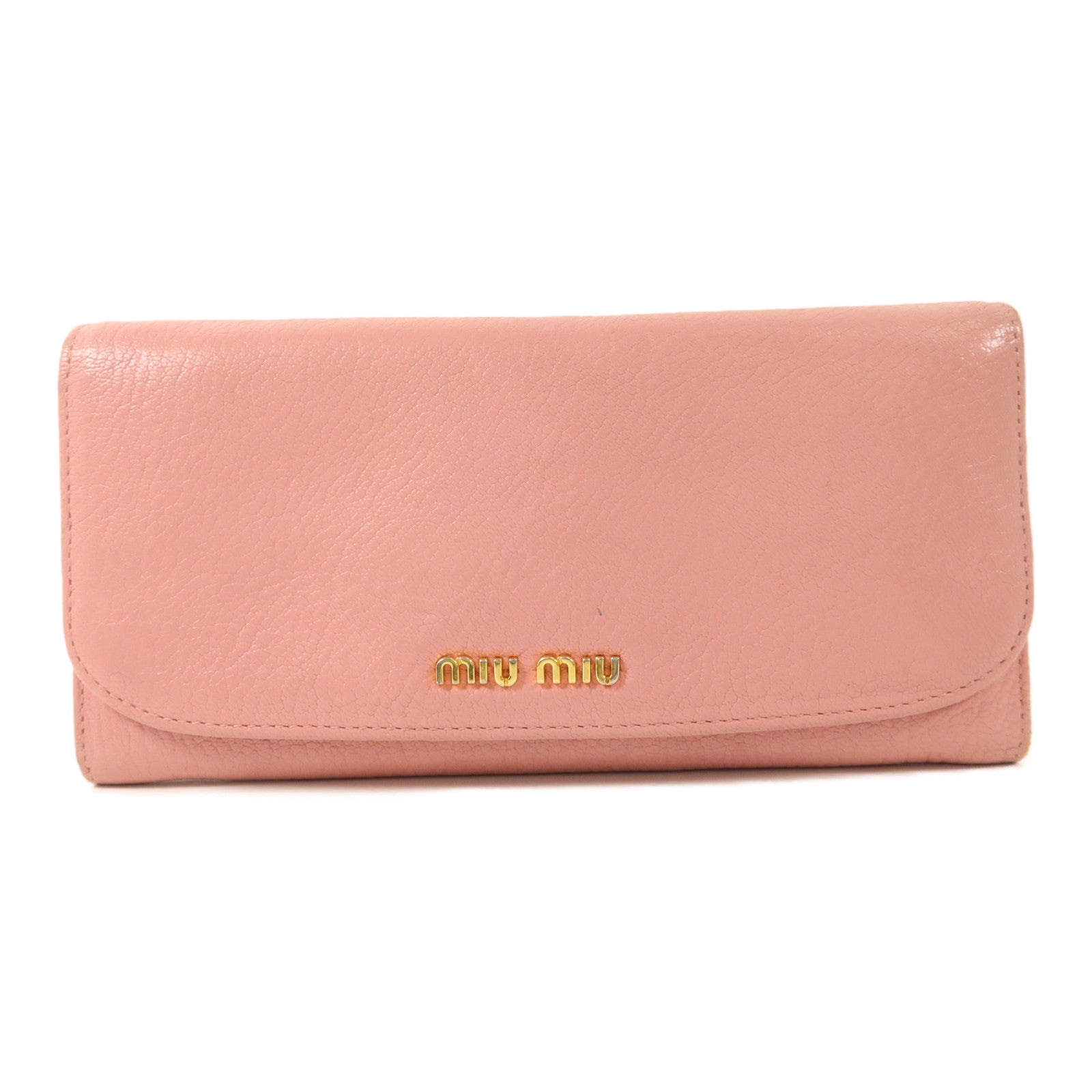 Miu Miu 牛皮皮革Long Wallet長錢包