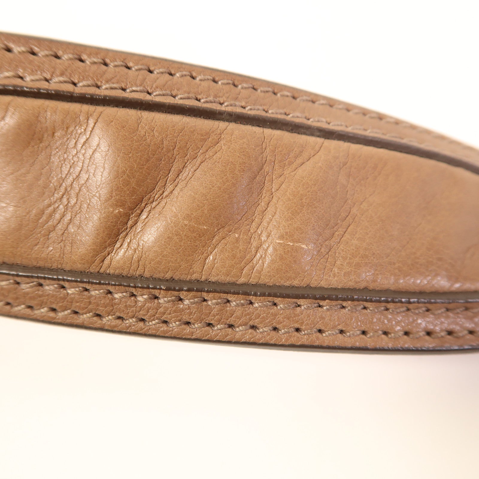 PRADA 【激減優惠】牛皮皮革Shoulder Bag金扣肩背袋