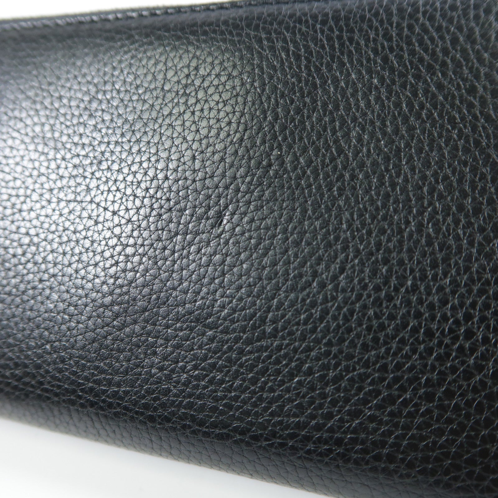 CELINE 牛皮皮革Long Wallet銀扣長錢包