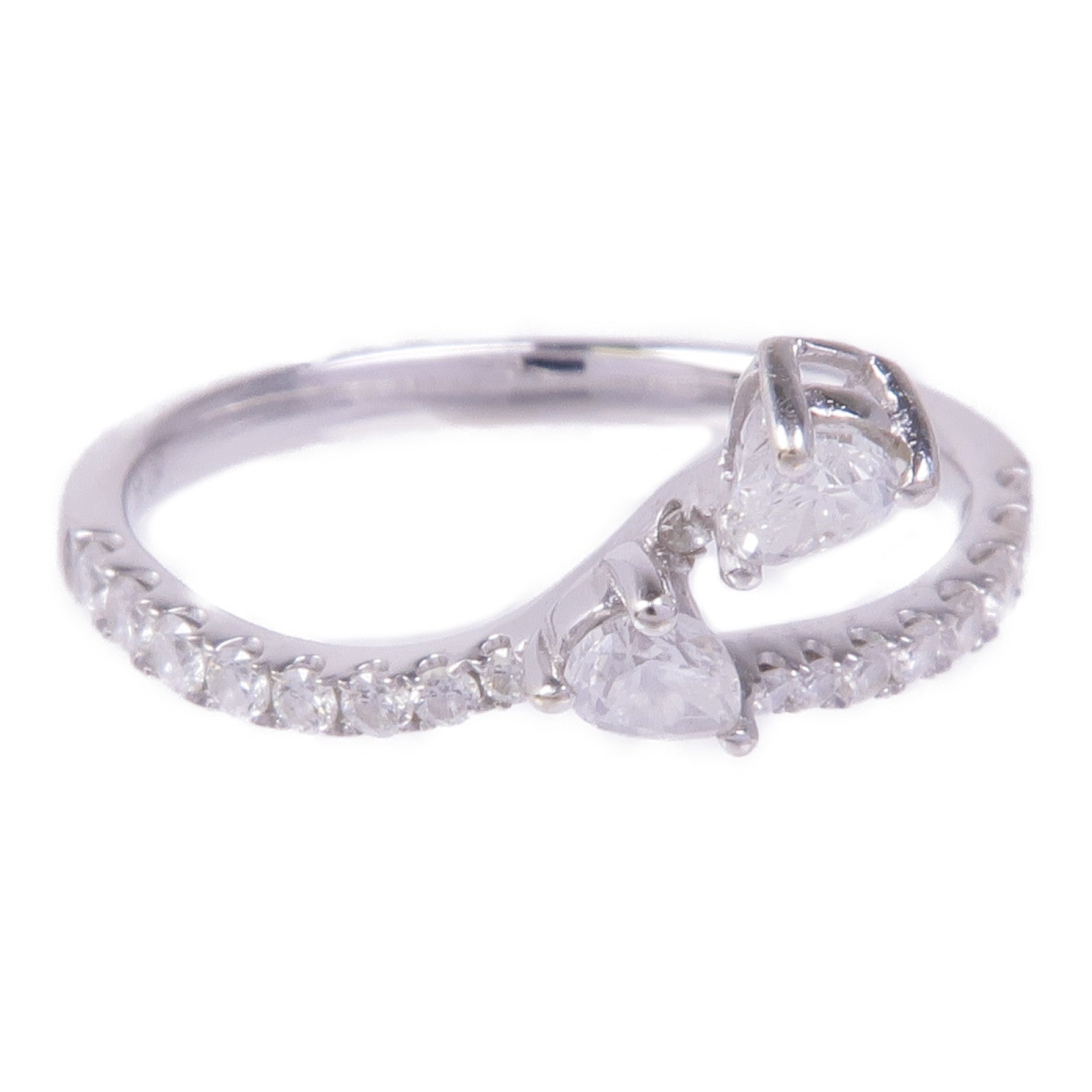 JEWELRY 18K白金Diamond Ring鑽石戒指US#6