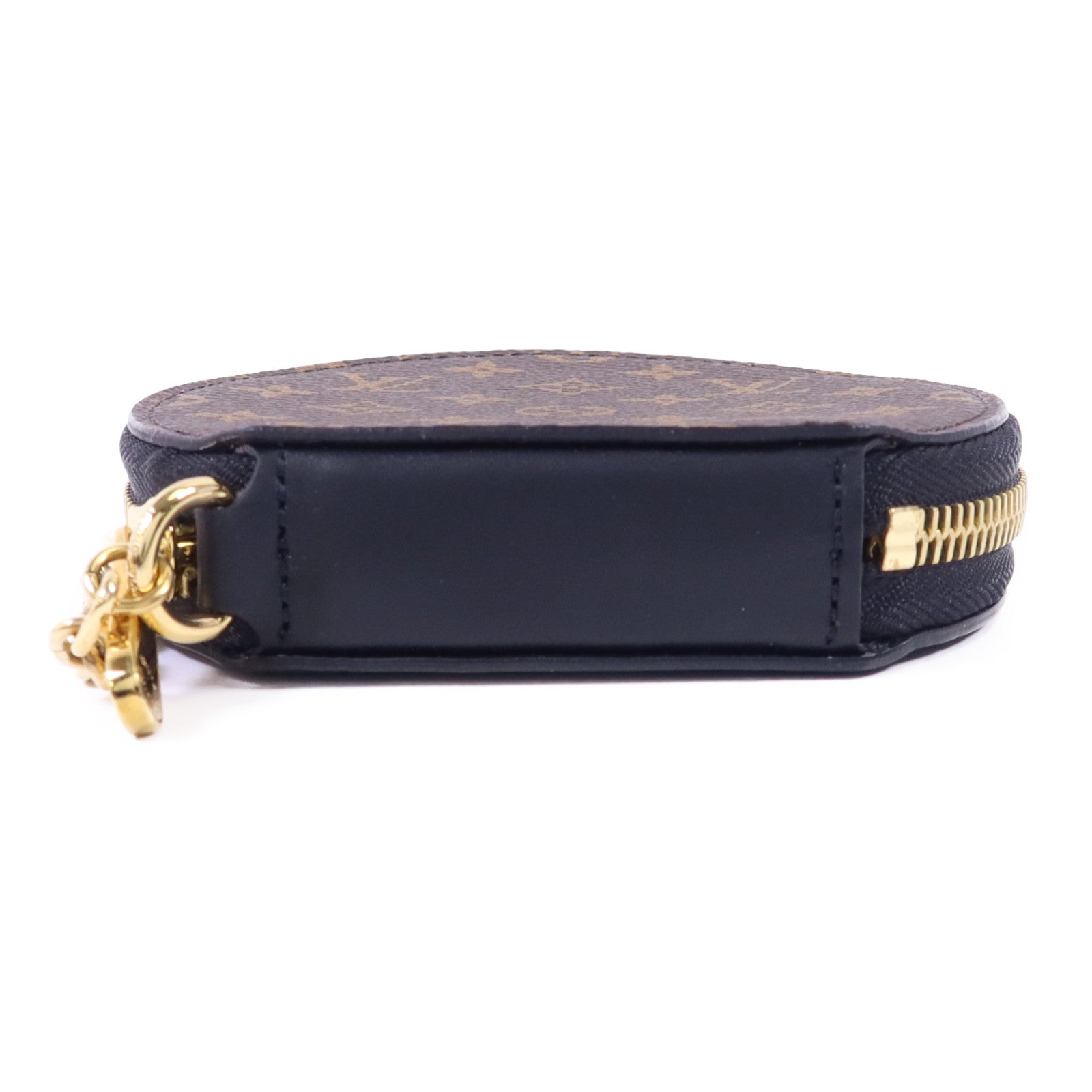 LOUIS VUITTON Monogram Micro Boite Chapeau Coin Purse Charm金扣零錢包