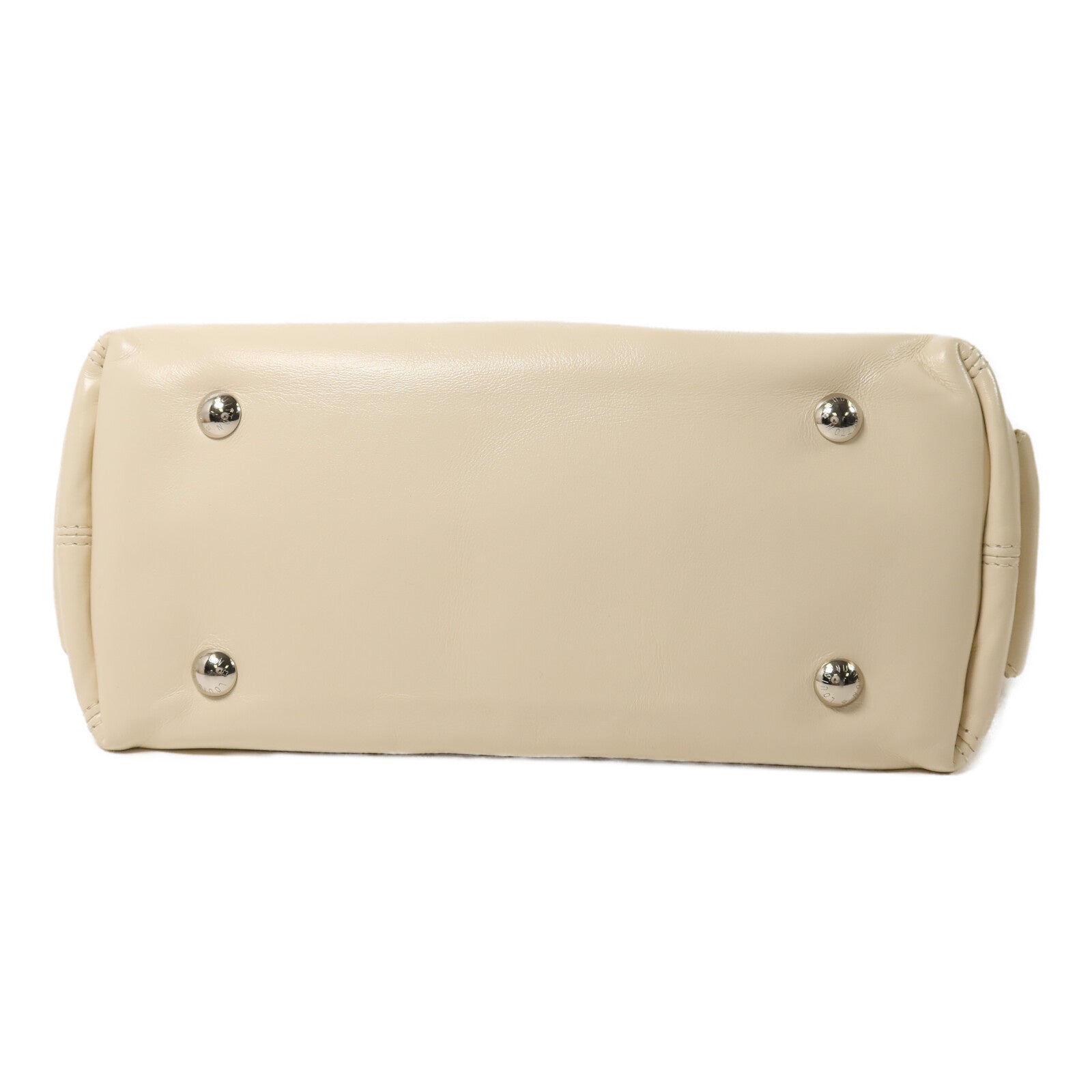 LOUIS VUITTON 羊皮皮革/Monogram CarryAll Cargo Vibe PM銀扣鏈帶手挽肩背兩用袋